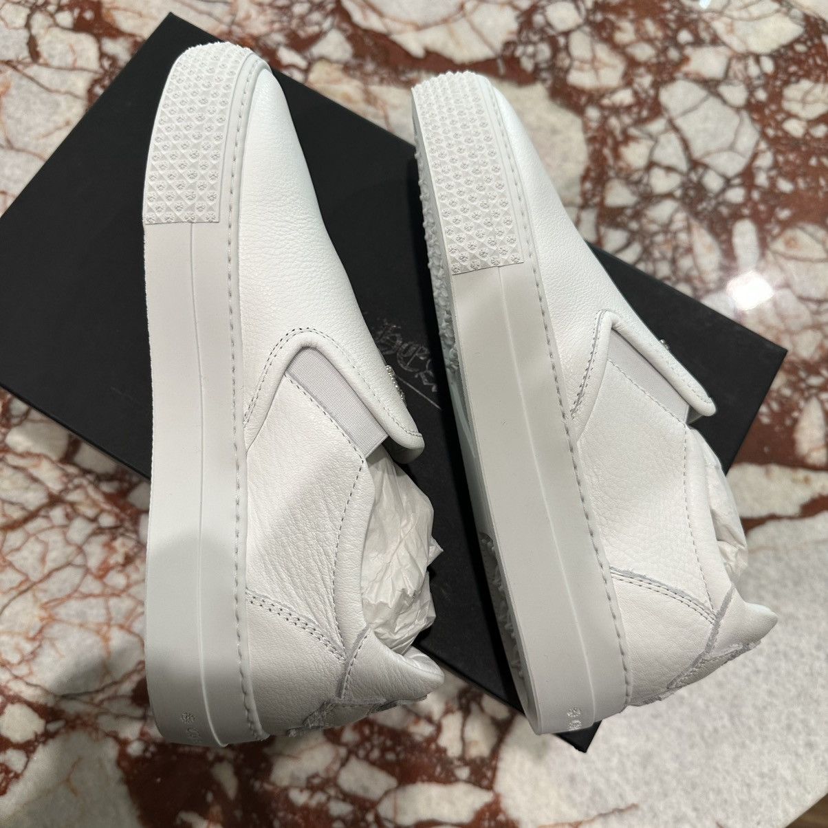Chrome Hearts CHROME HEARTS CH Plus Leather Patch Dagger Slip On Size US 6.5 / EU 39-40 - 8 Thumbnail