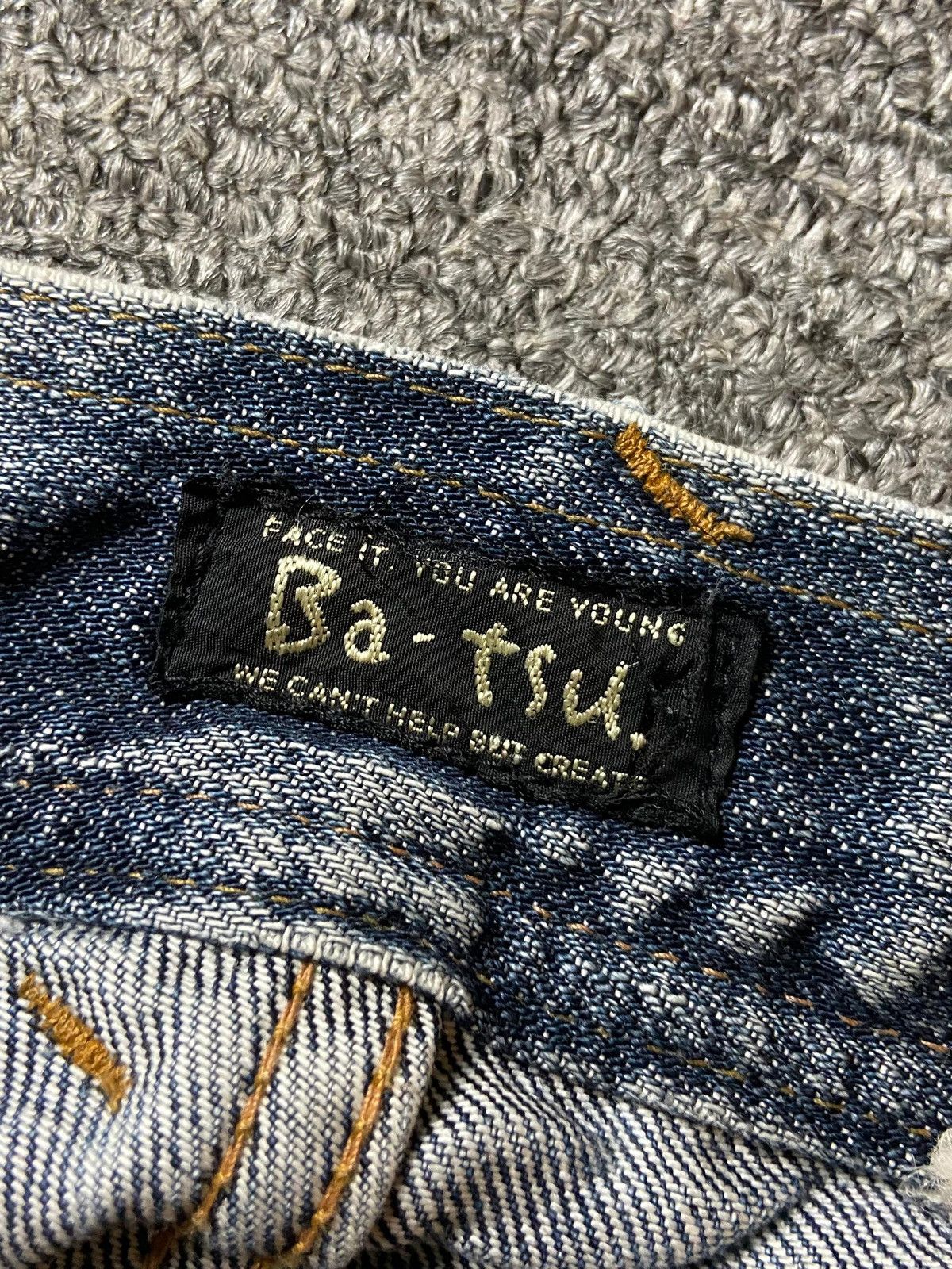 Japanese Brand × Jean × Vintage Vintage BA-TSU Brand Selvedge Denim Jeans (128) Size US 30 / EU 46 - 3 Thumbnail