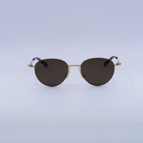 ?️ New Bottega Veneta BV1268S 002 Gold Sunglasses display picture 1