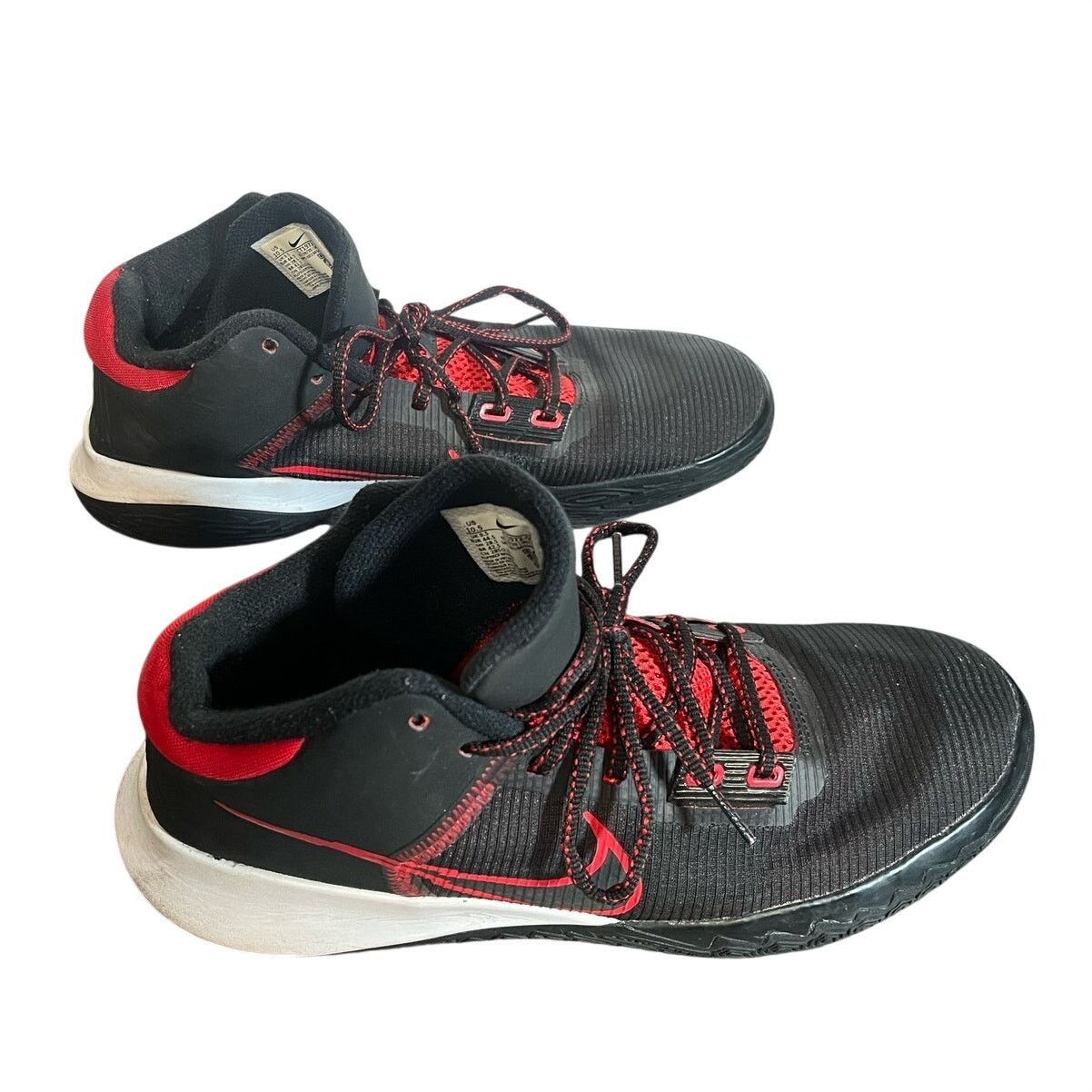 Nike Nike Kyrie Flytrap Athletic Sneakers Black/Red Size 10.5 Size US 10.5 / EU 43-44 - 3 Thumbnail