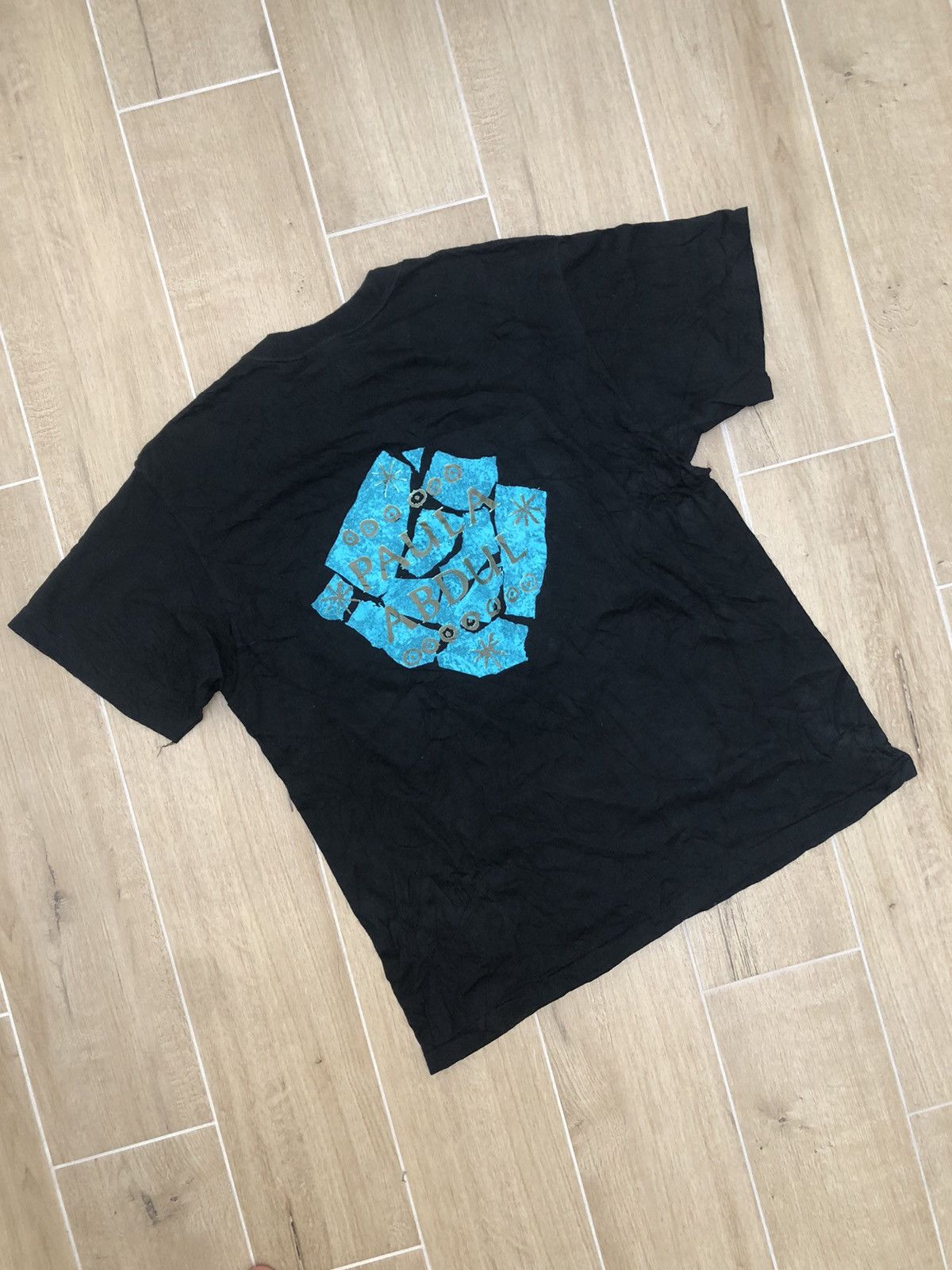 Band Tees 1990 PAULA ABDUL RAP TEE DOUBLE SIDED GRAPHIC BAND T-SHIRT Size US M / EU 48-50 / 2 - 4 Thumbnail