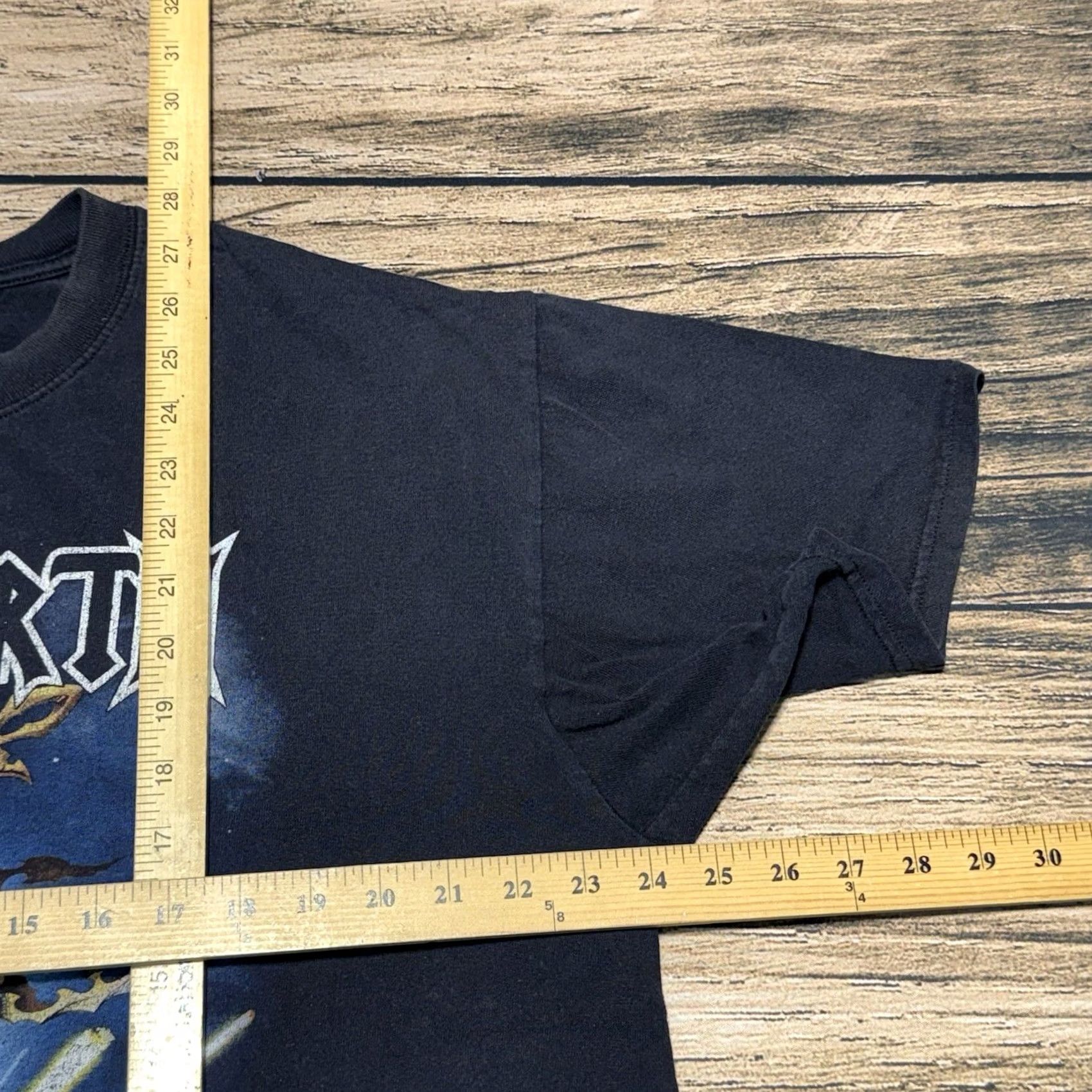 Anvil VINTAGE Anvil Iced Earth T-Shirt Mens XL Black Graphic Print Crew Neck Short Sleeve Band Metal 2008 Concert Double-Sided Logo Size US XL / EU 56 / 4 - 7 Thumbnail