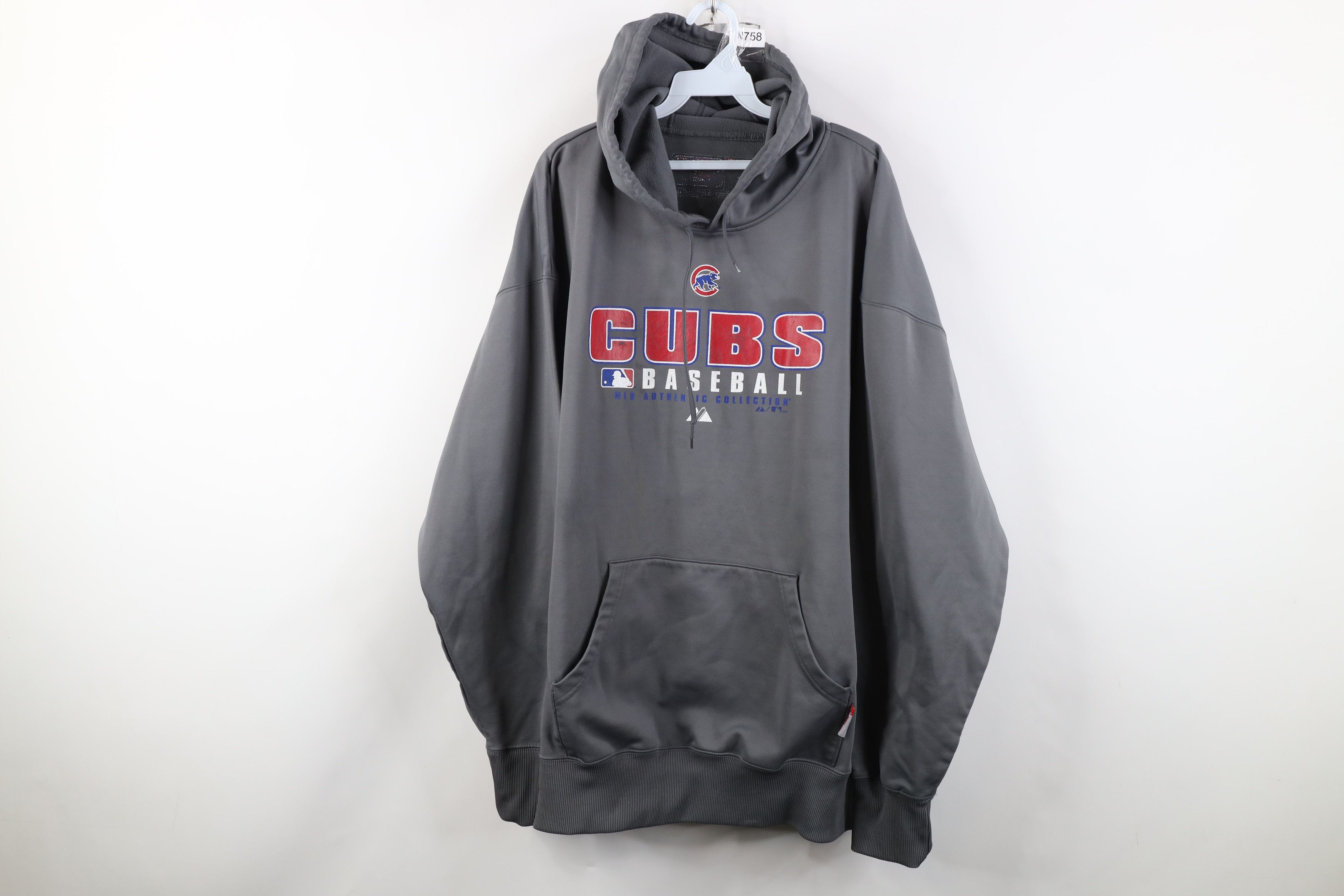 Majestic Vintage Y2K Majestic Chicago Cubs Baseball Hoodie Sweatshirt Size US XXL / EU 58 / 5 - 1 Thumbnail