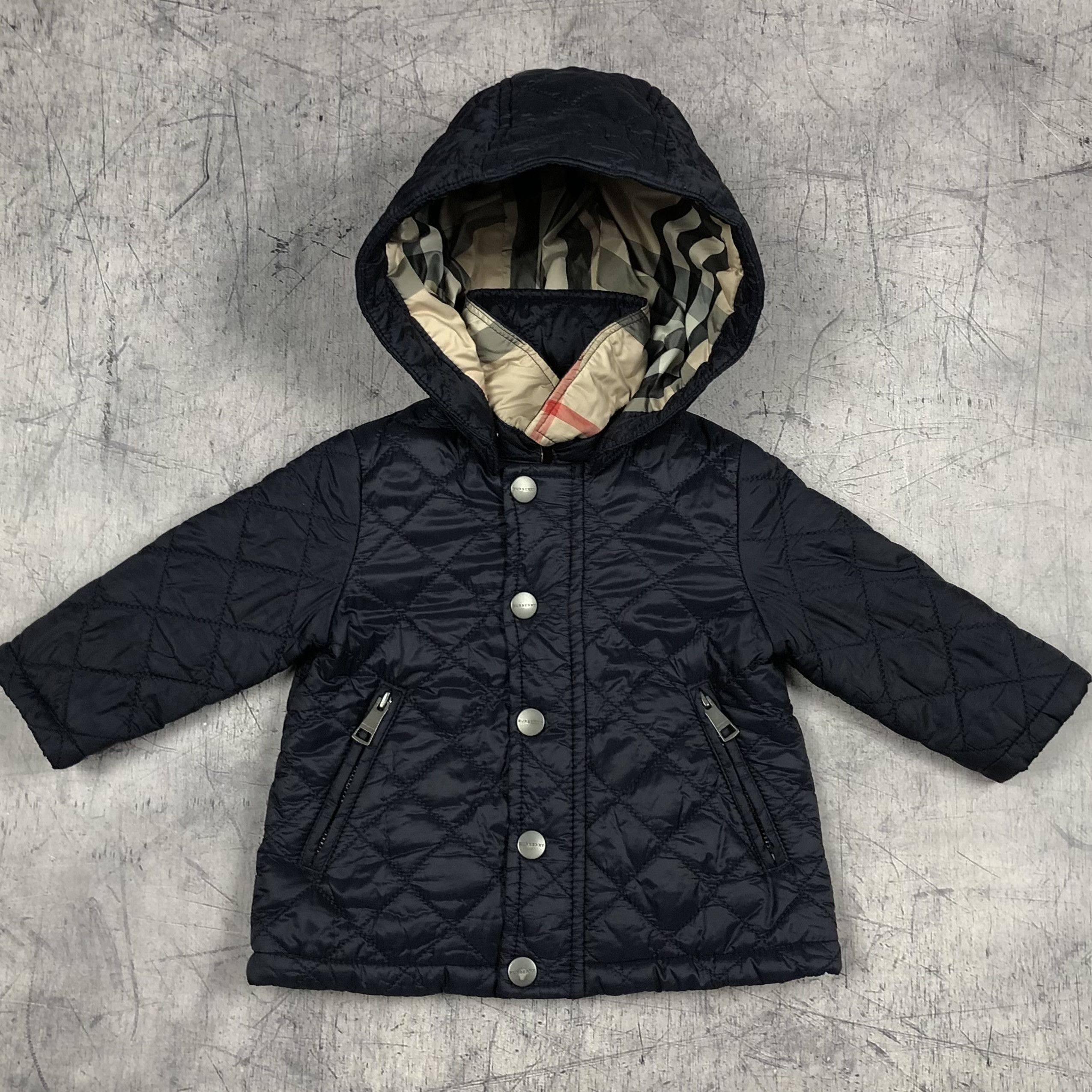 Burberry Burberry London Nova Check Quilted Liner Kids Jacket Size US XXS / EU 40 - 2 Thumbnail