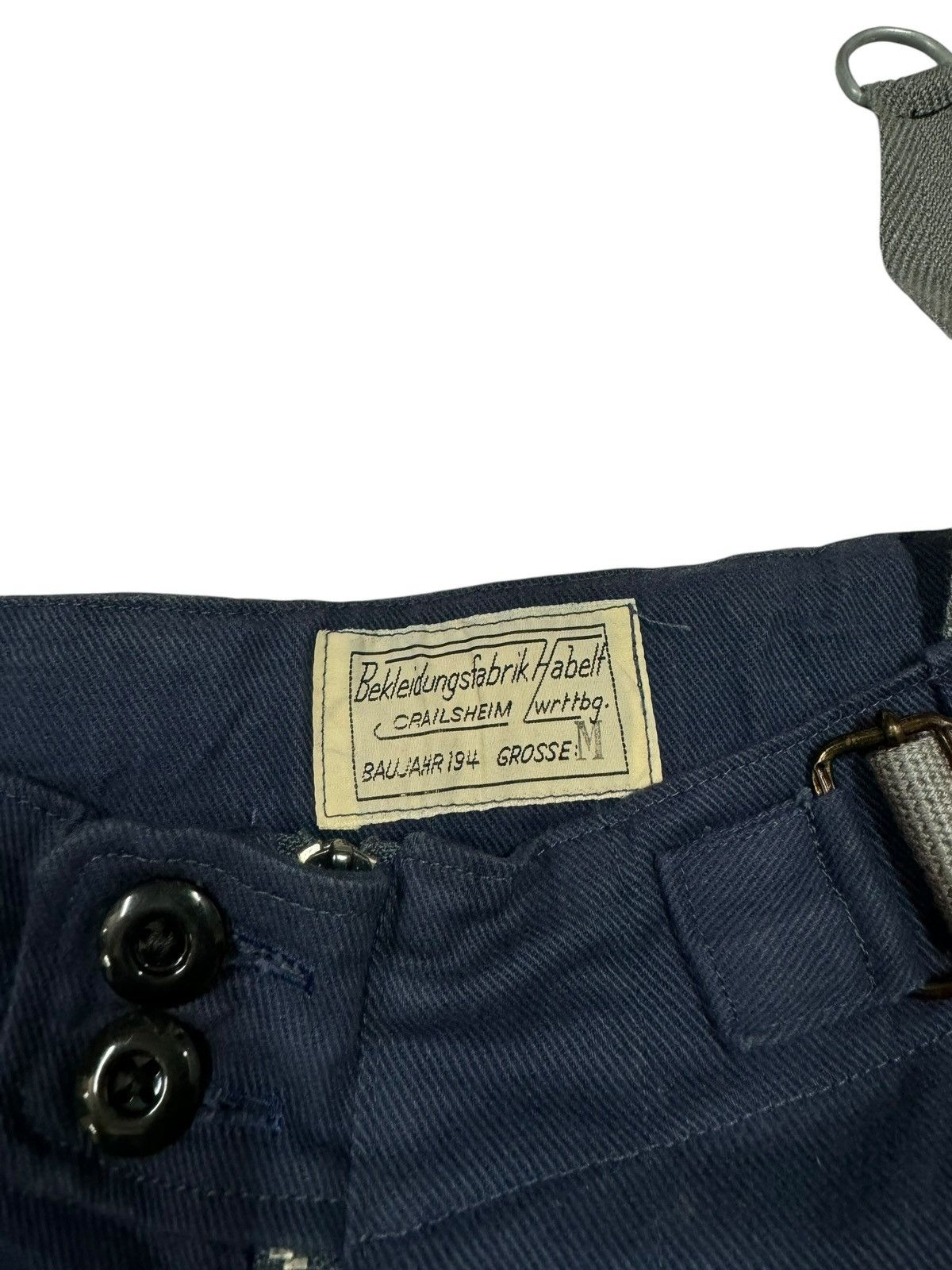 Vintage Truevintage🔥1941 Ww11 Luftwaffe Hauptmann Officer Pant Size US 36 / EU 52 - 11 Thumbnail