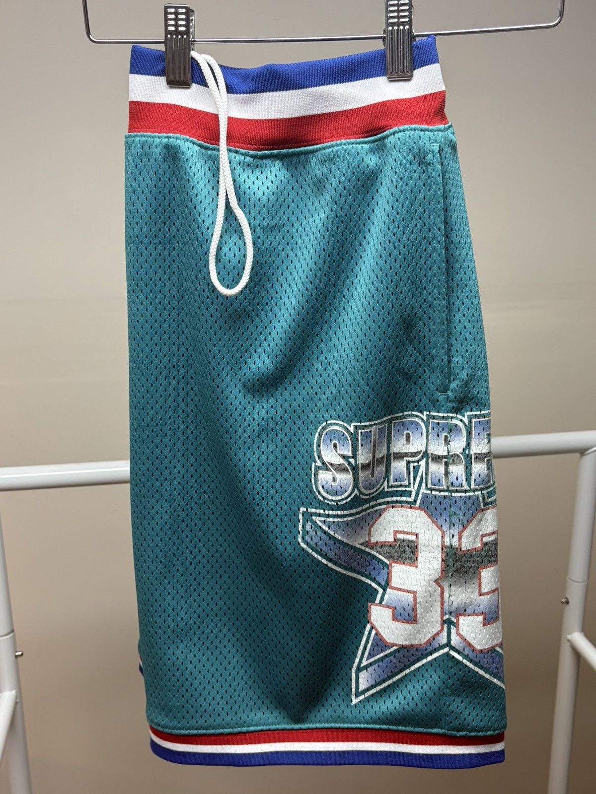 Supreme Supreme Side Pocket Basketball Short Blue | Grailed