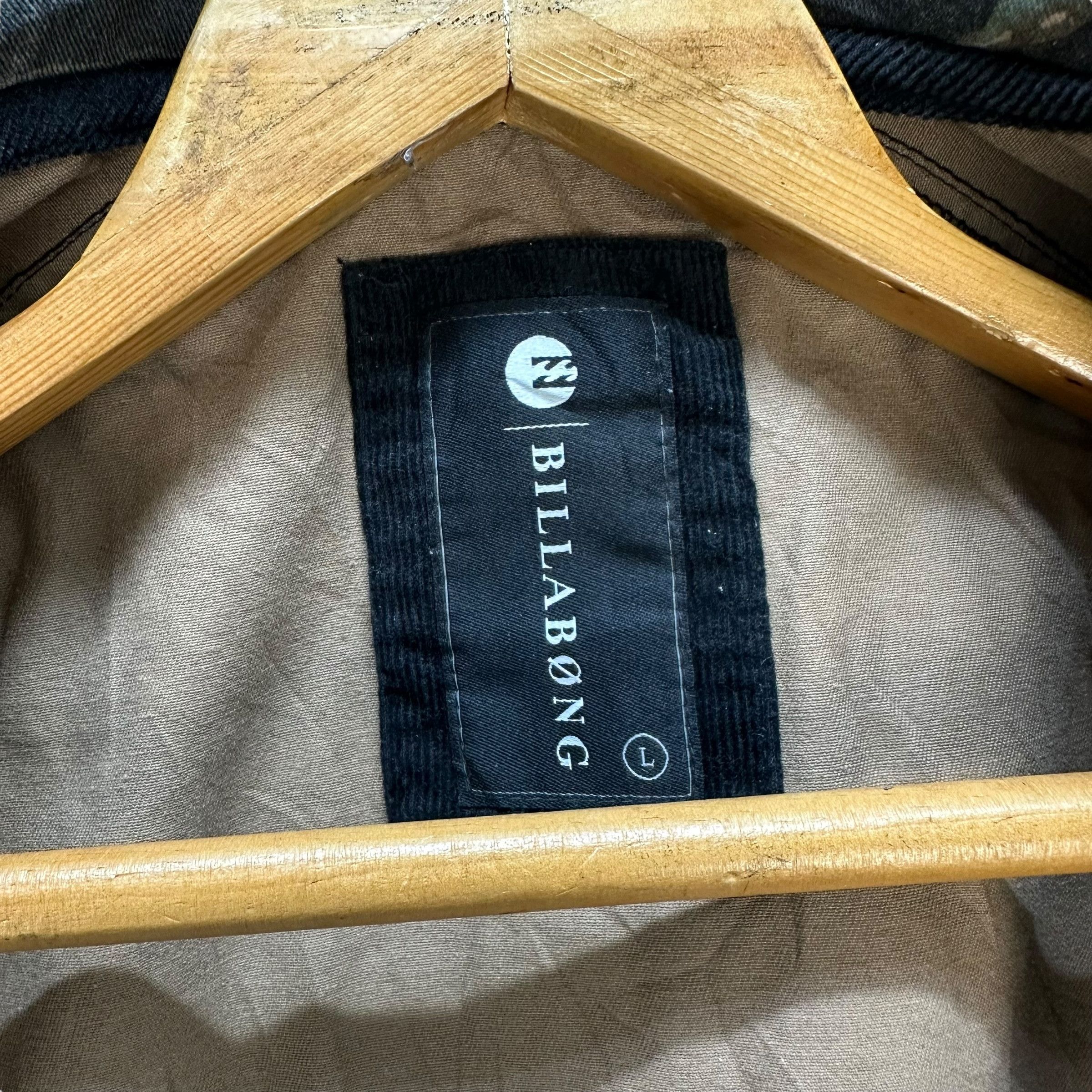 Billabong Billabong Camo Tiger Striped Chore Jacket #A33-0770 Size US L / EU 52-54 / 3 - 9 Thumbnail
