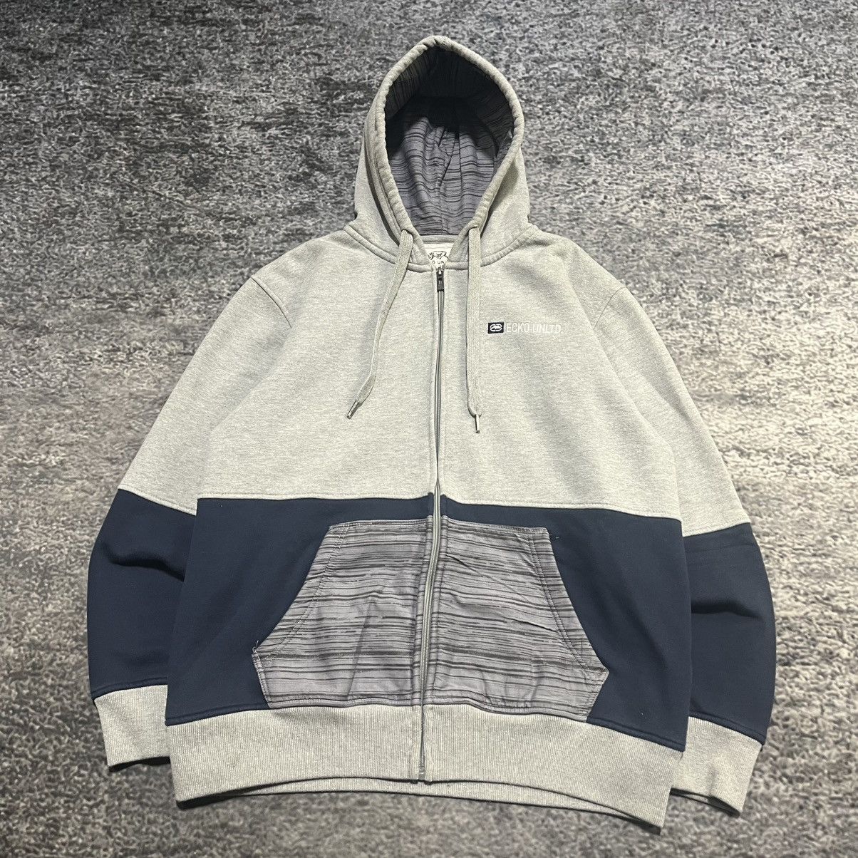 Ecko Unltd. VINTAGE Y2K ECKO UNLTD RHINO GRUNGE SKATER ZIP UP HOODIE Size US L / EU 52-54 / 3 - 3 Thumbnail