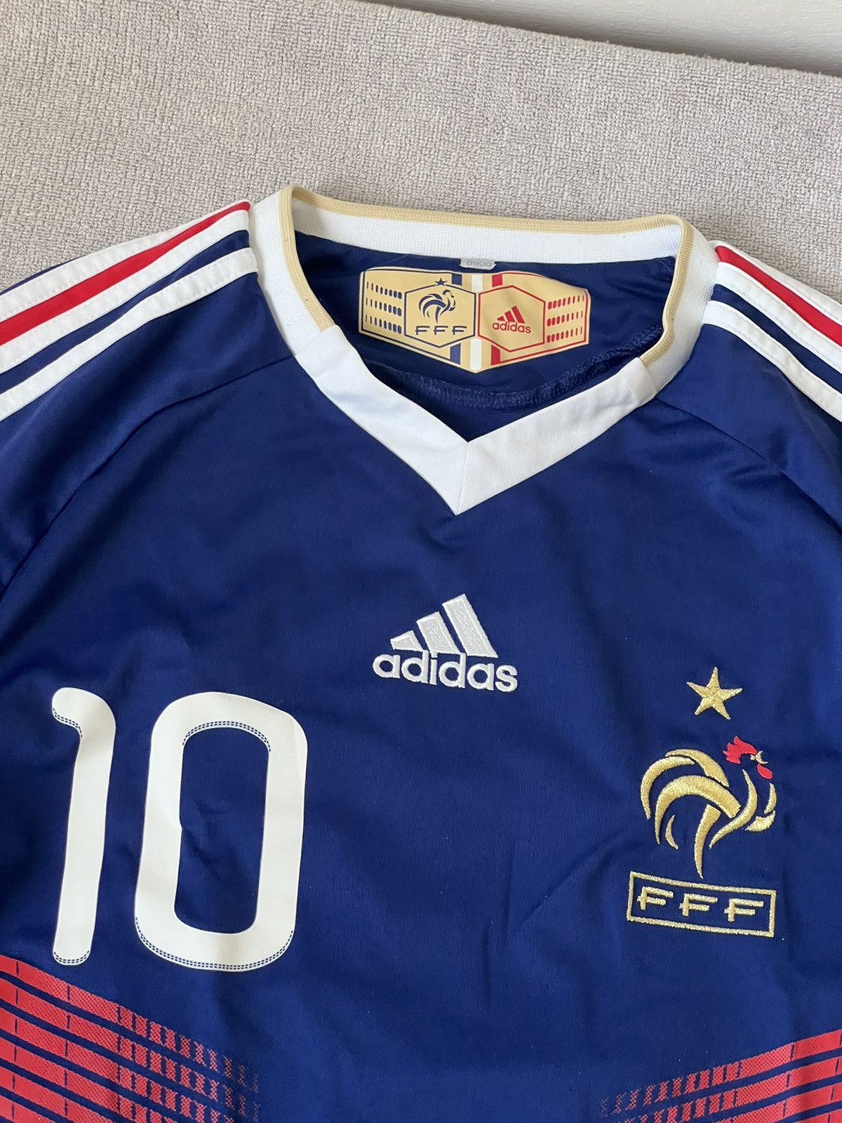 Adidas Adidas France vintage football soccer jersey Benzema 2010 Size US S / EU 44-46 / 1 - 5 Thumbnail