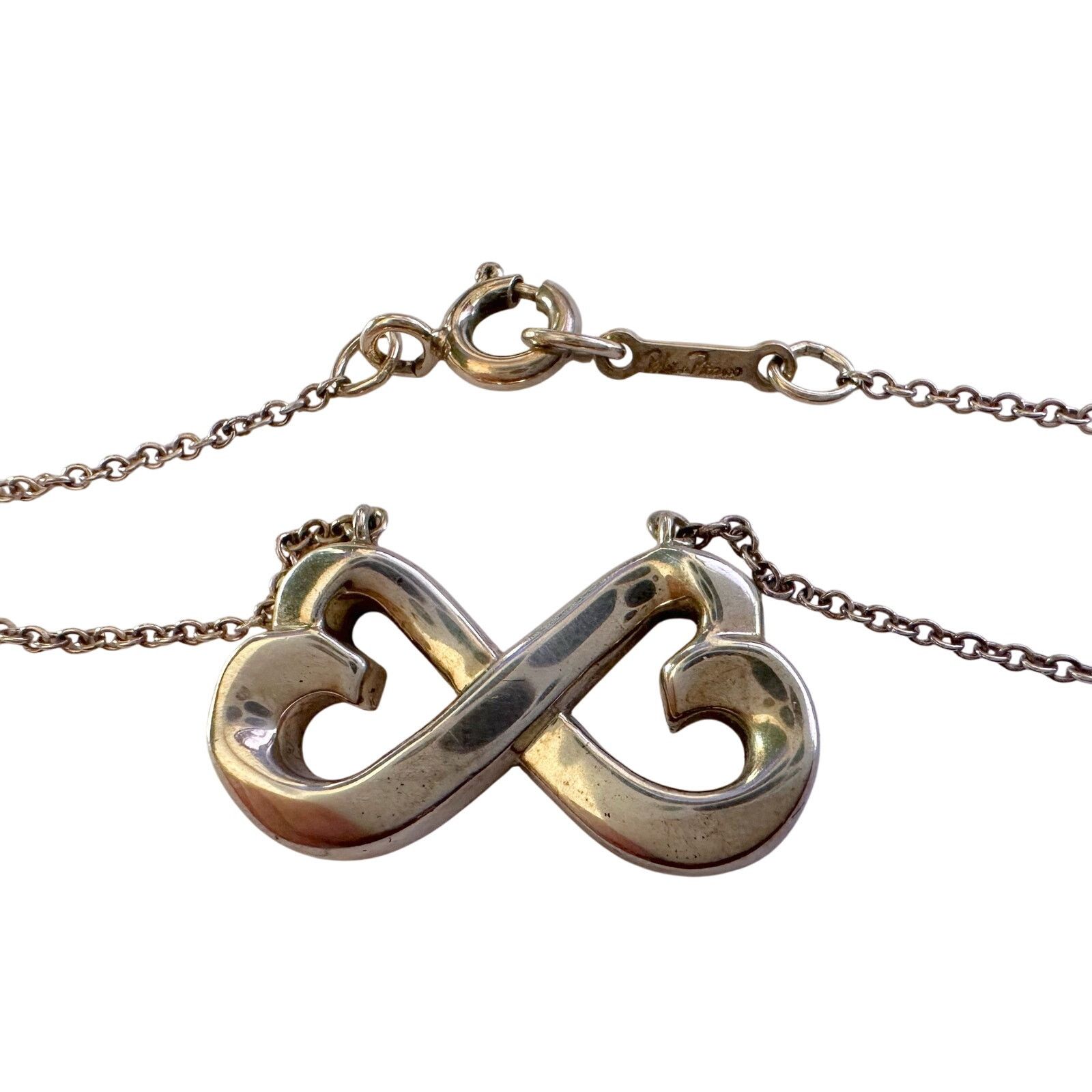 Tiffany & Co. Tiffany and Co Paloma Picasso Loving Heart Infinity Necklace Size ONE SIZE - 9 Thumbnail