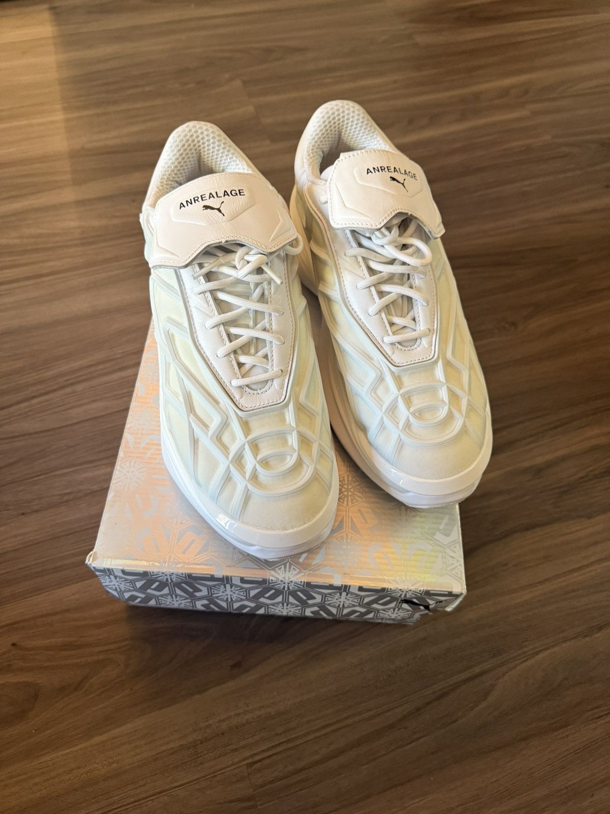 Puma Puma x Anrealage Nitro Futuristic White Men’s 11 Worn Once Size US 11 / EU 44 - 1 Thumbnail