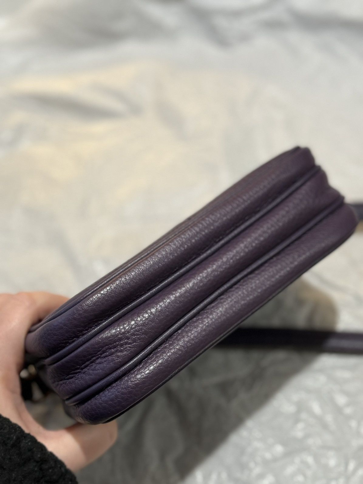 Tory Burch Tory Burch Ivy Zip Crossbody Bag in Purple Color Size ONE SIZE - 4 Thumbnail