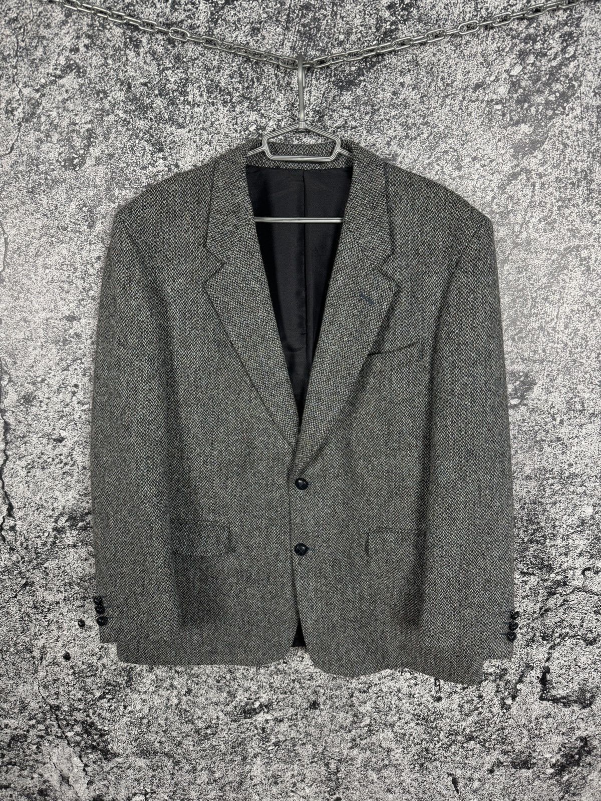 Harris Tweed Men’s Harris Tweed Vintage Wool Blazer Jacket Size 44in Size 44S - 1 Thumbnail