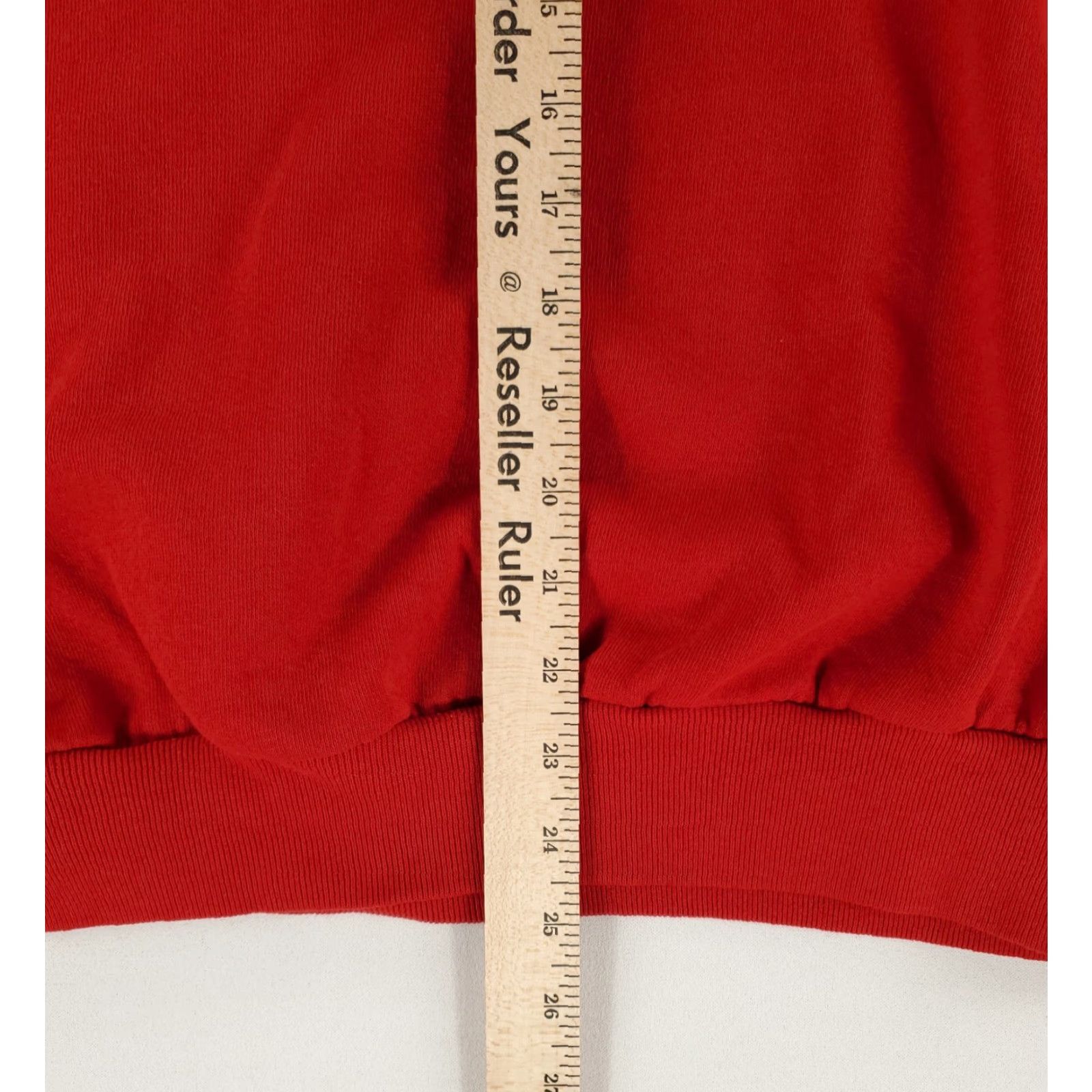 Jerzees VINTAGE Jerzees Sweatshirt Long Sleeve Made USA Red Mens XL Shirt Size US XL / EU 56 / 4 - 5 Thumbnail