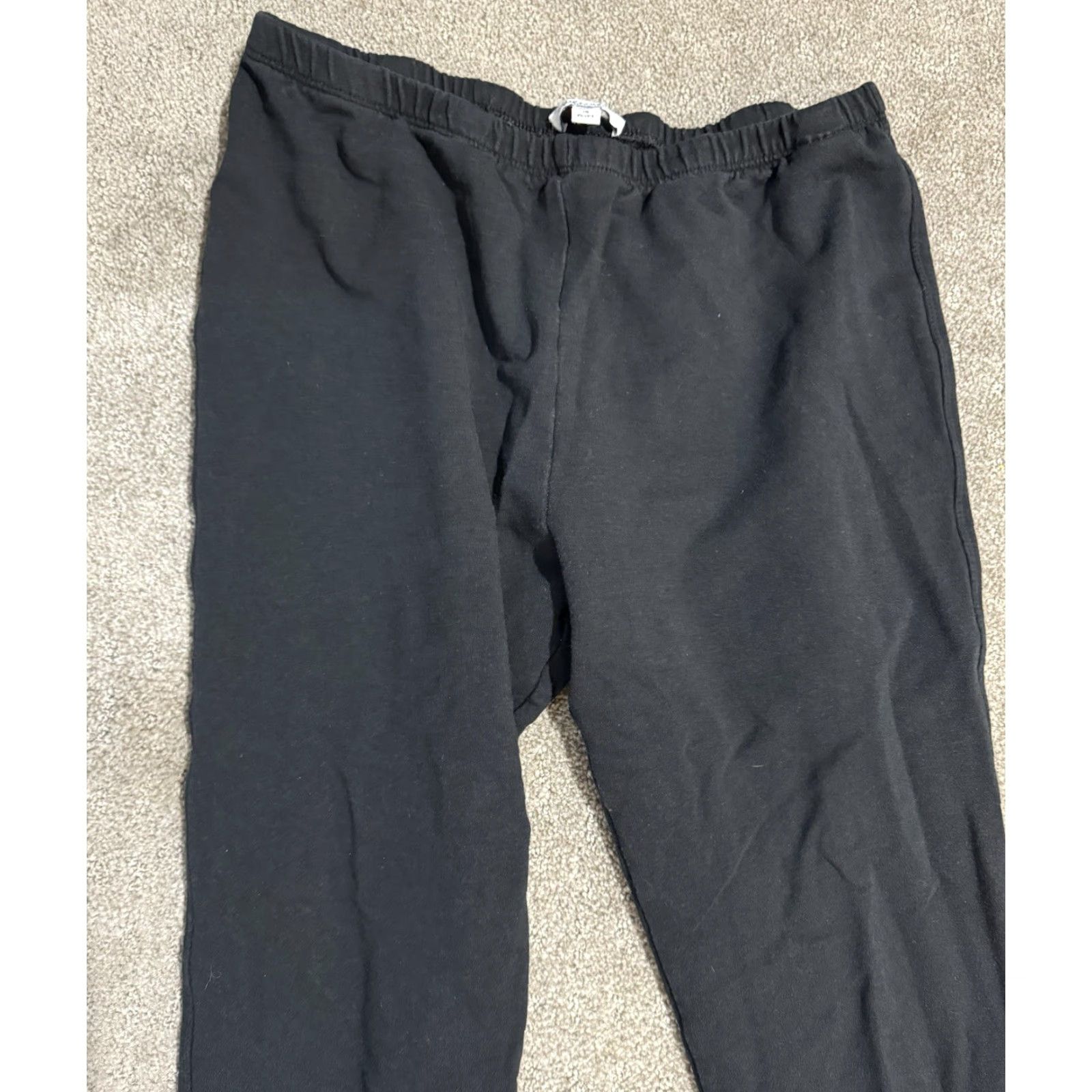 Splendid SPLENDID Black Solid Leggings Medium Women Activewear Size 32" / US 10 / IT 46 - 2 Thumbnail