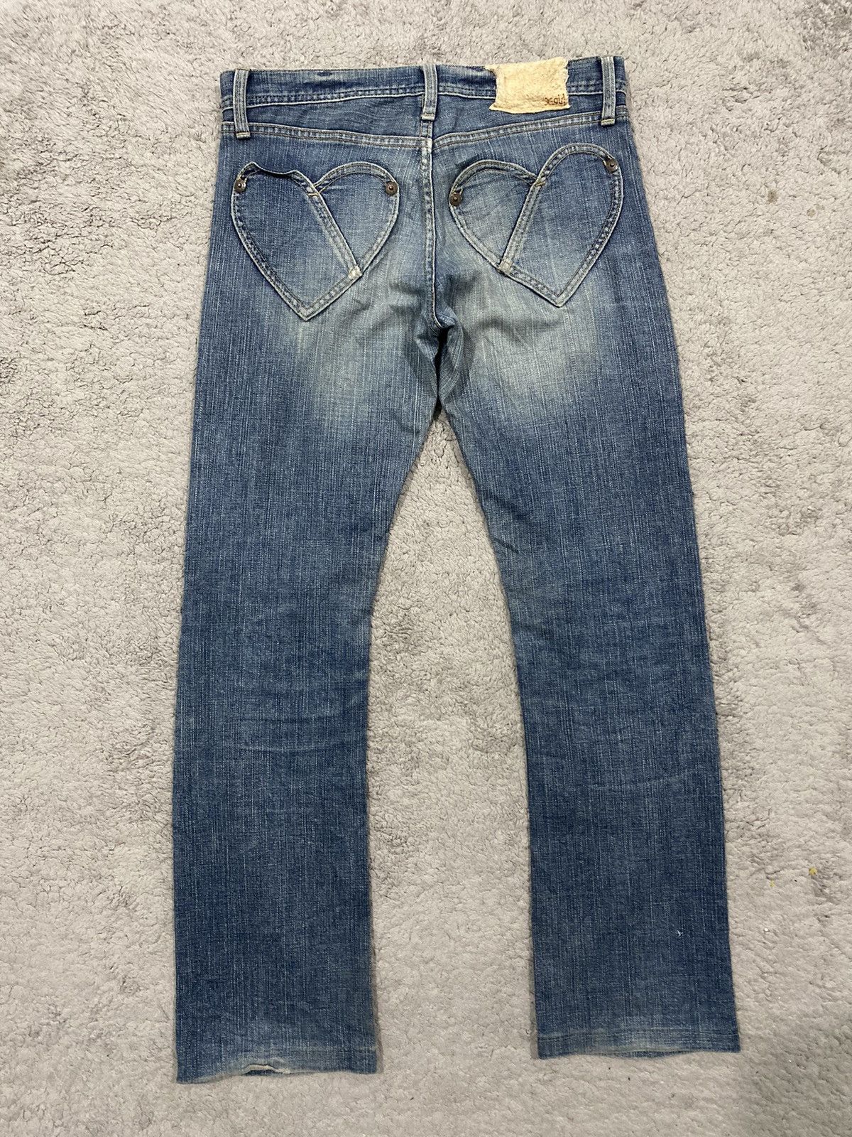 Japanese Brand X-Girl Jeans Denim Size US 30 / EU 46 - 2 Thumbnail