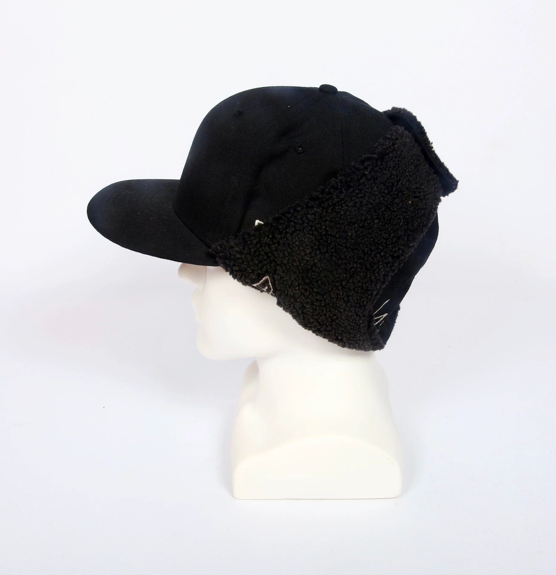 Yohji Yamamoto Yohji Yamamoto NEWERA 59FIFTY DOGEAR Dog Ear Wool Hat 59 Size ONE SIZE - 2 Thumbnail