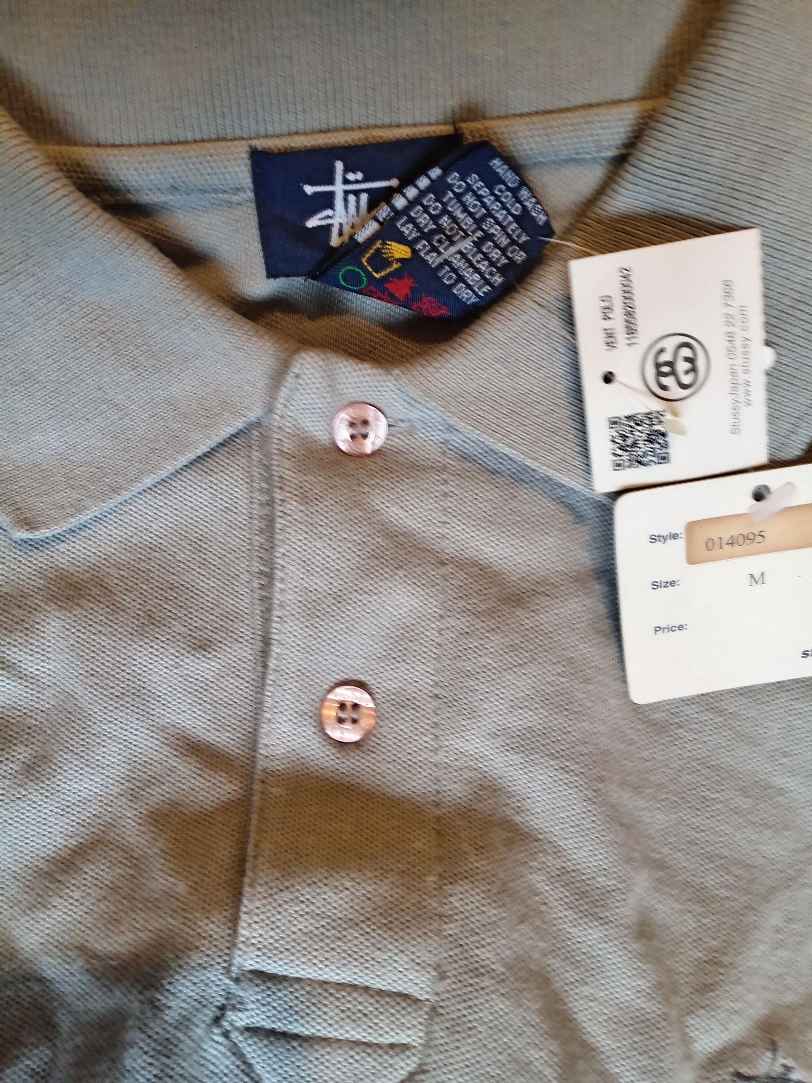 Stussy Amazing Rare 90's Stussy polo shirt BNWT Size US M / EU 48-50 / 2 - 5 Thumbnail