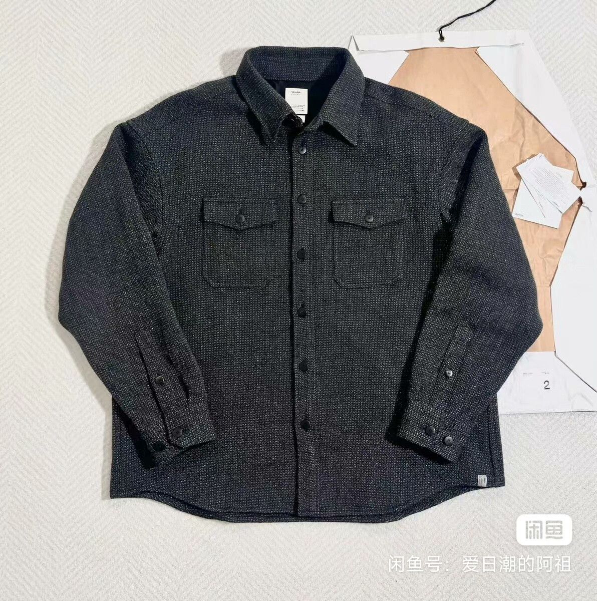 Visvim Visvim Lumber Tweed Shirt Jacket Size US M / EU 48-50 / 2 - 1 Thumbnail