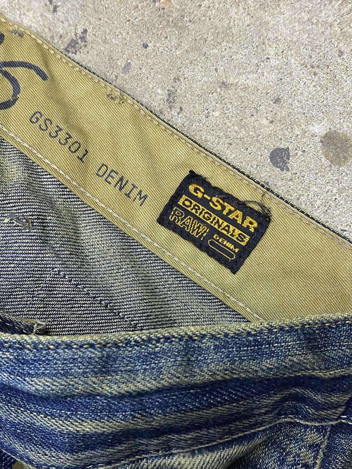 If Six Was Nine × Vintage 💥Bindding Offer💥 rare g-star faded jeans pant Size US 29 - 5 Thumbnail