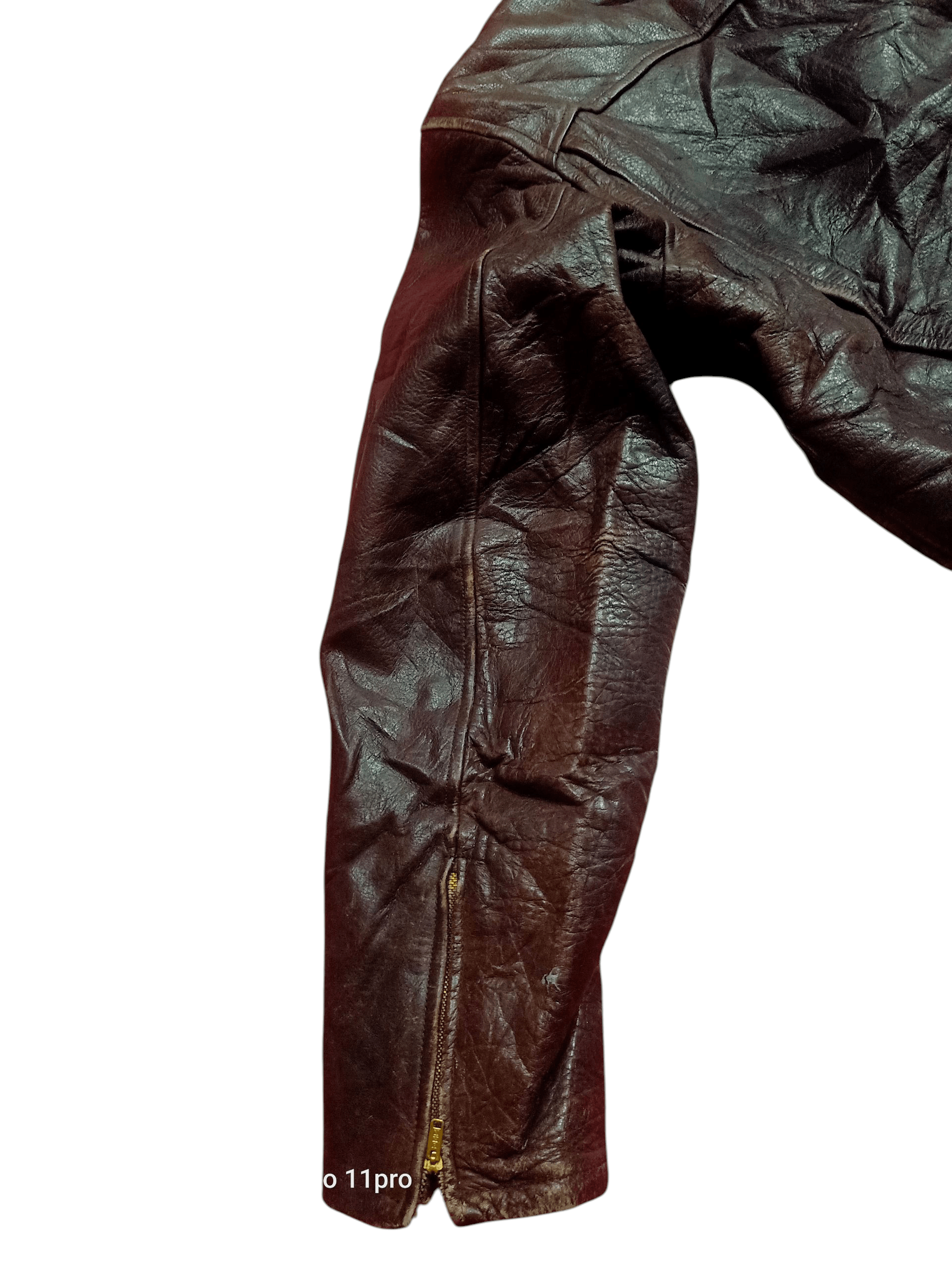 Other 🌟Hawks Jumper Leather Double Collar Jacket Men🌟 Size US L / EU 52-54 / 3 - 15 Thumbnail