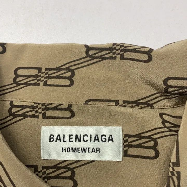 Balenciaga Balenciaga Casual Button-Up Shirt with Print 0079-2507 Size US S / EU 44-46 / 1 - 2 Thumbnail