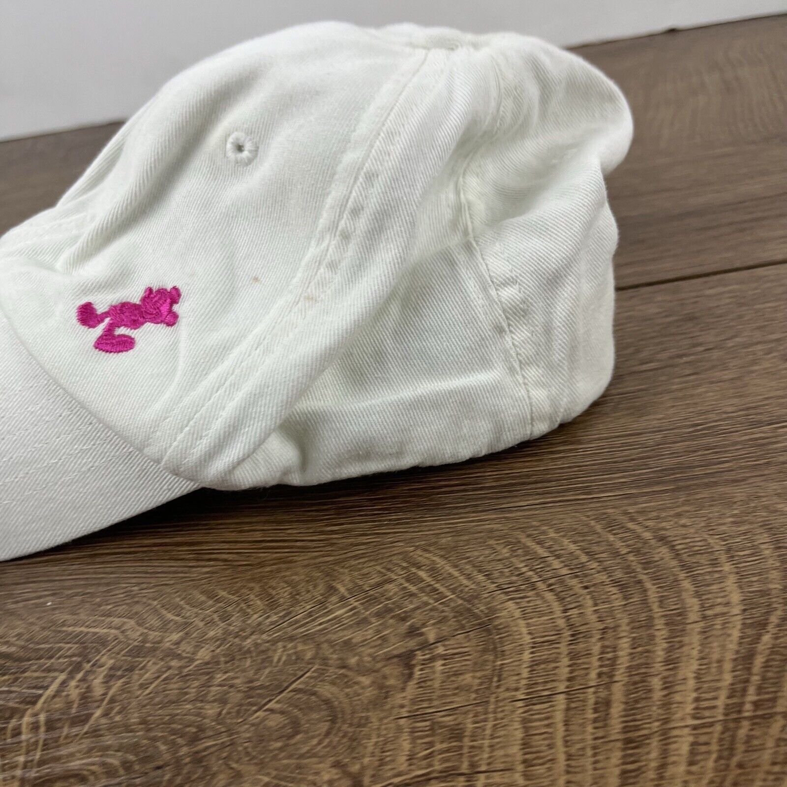 Other Mickey Mouse White Hat Mickey Mouse White Adjustable Hat Whi Size ONE SIZE - 9 Thumbnail