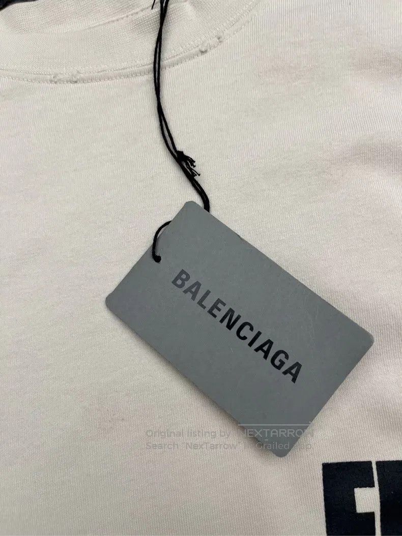 Other Balenciaga Printed Logo Short Sleeve Size US L / EU 52-54 / 3 - 5 Thumbnail