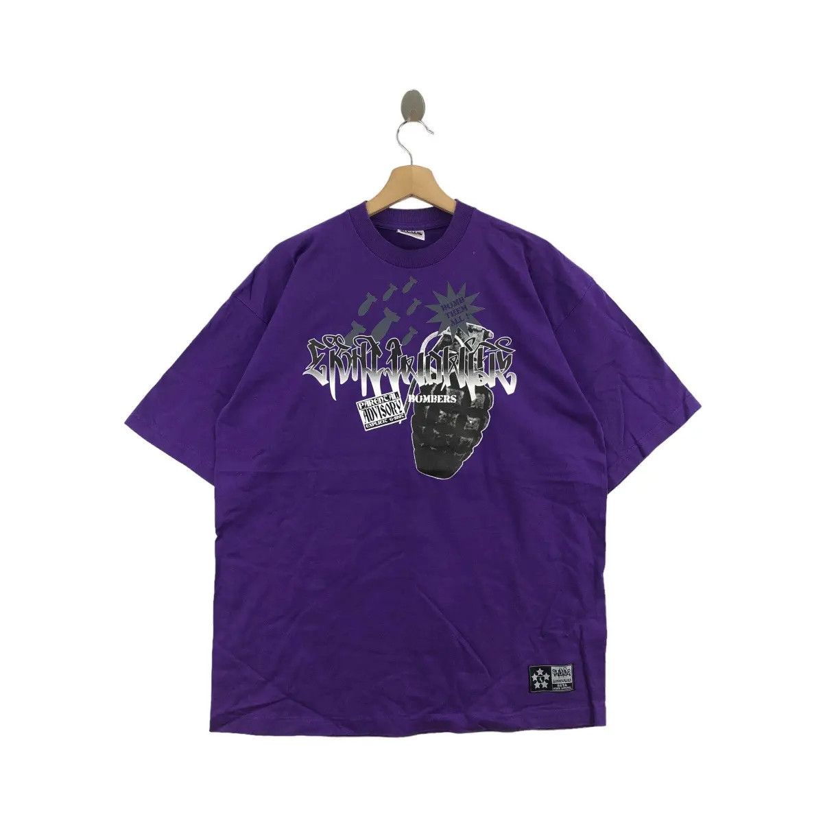 Vintage Vtg WEST COAST RAPPERS Hip Hop Gangsta Rap Tee Shirt Size US XL / EU 56 / 4 - 1 Thumbnail