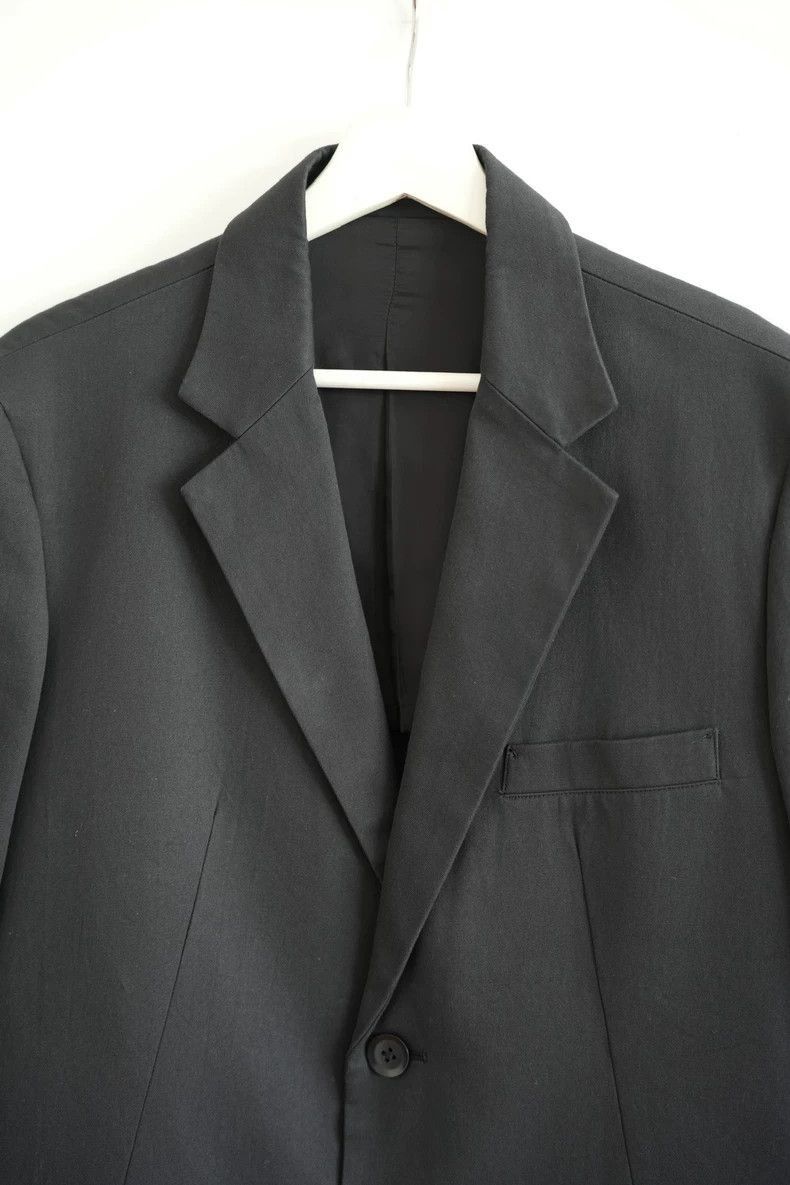 Yohji Yamamoto Yohji Yamamoto Yohji Yamamoto Short Black Sleeve Suit Jack Size US M / EU 48-50 / 2 - 3 Thumbnail