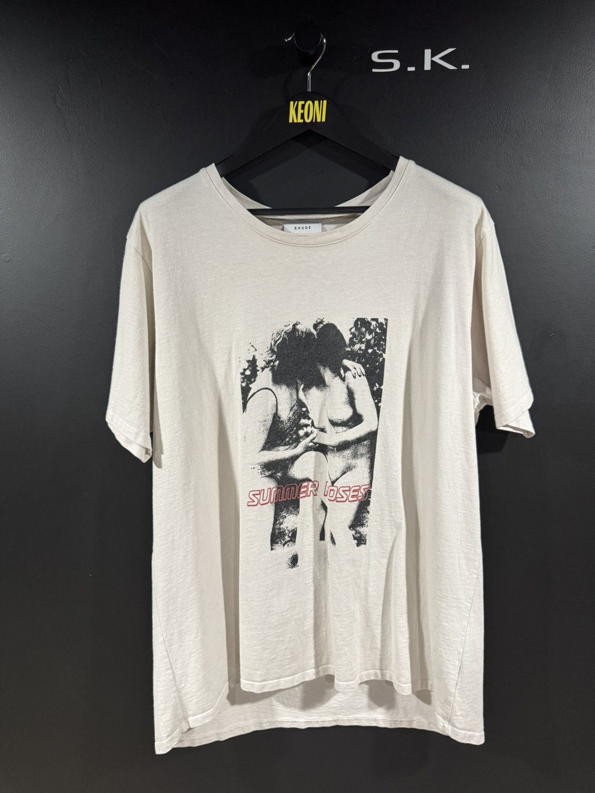 Rhude Rhude Summer Roses ‘Son Of A Beach’ Tee XL Size US XL / EU 56 / 4 - 1 Thumbnail