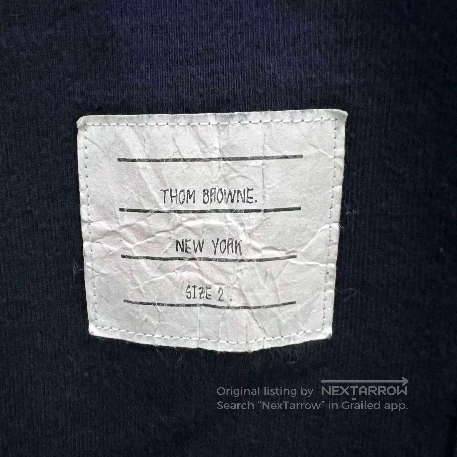 Thom Browne thom browne navy four. Size US M / EU 48-50 / 2 - 2 Thumbnail