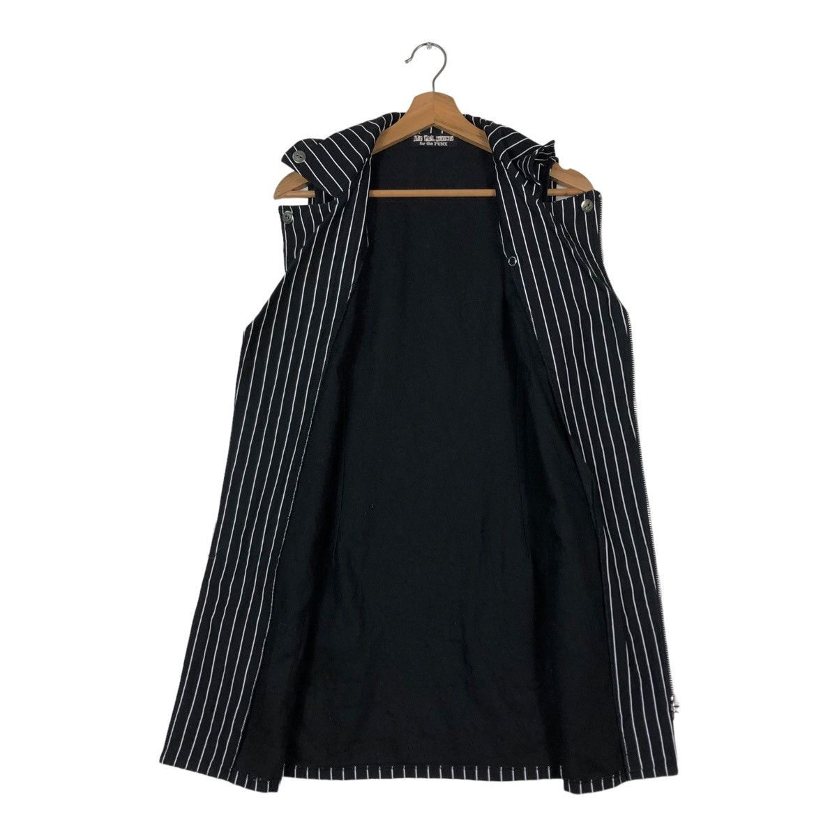 Japanese Brand BIKER TANKTOP SEX POT REVENGE FOR THE PUNK STRIPE PARACHUTE Size US M / EU 48-50 / 2 - 14 Thumbnail