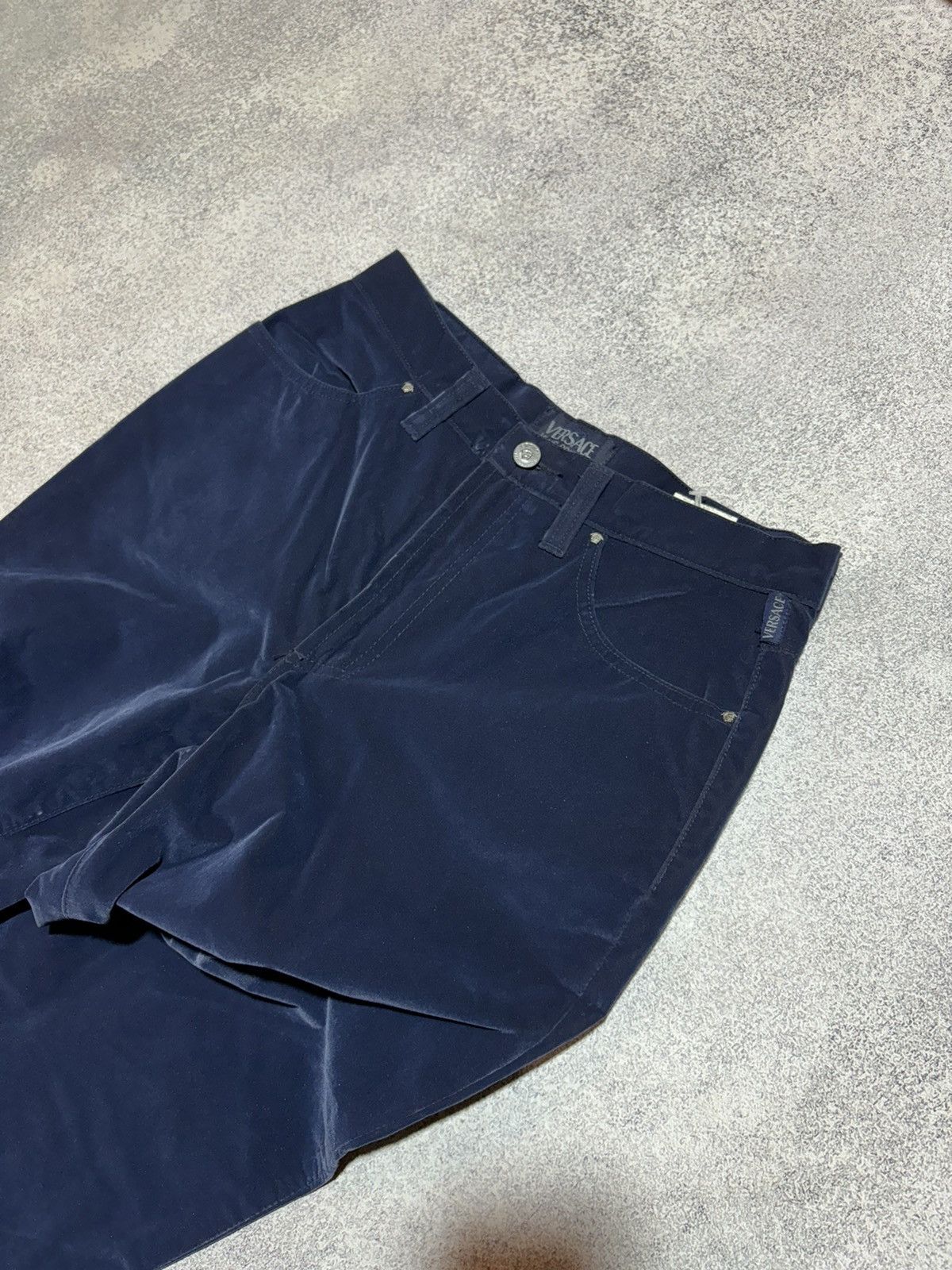 Versace × Versace Jeans Couture Rare! Versace Jeans Couture blue jeans den Size US 31 - 6 Thumbnail