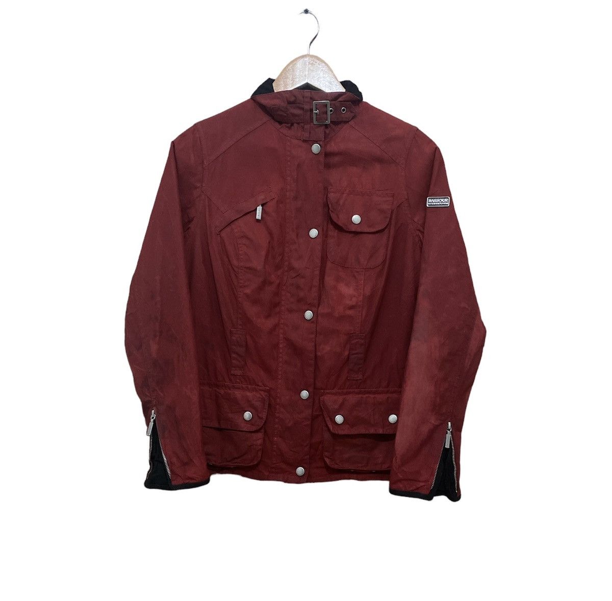 Barbour Riding Coat Men's Barbour Burghley Waxed Cotton Riding