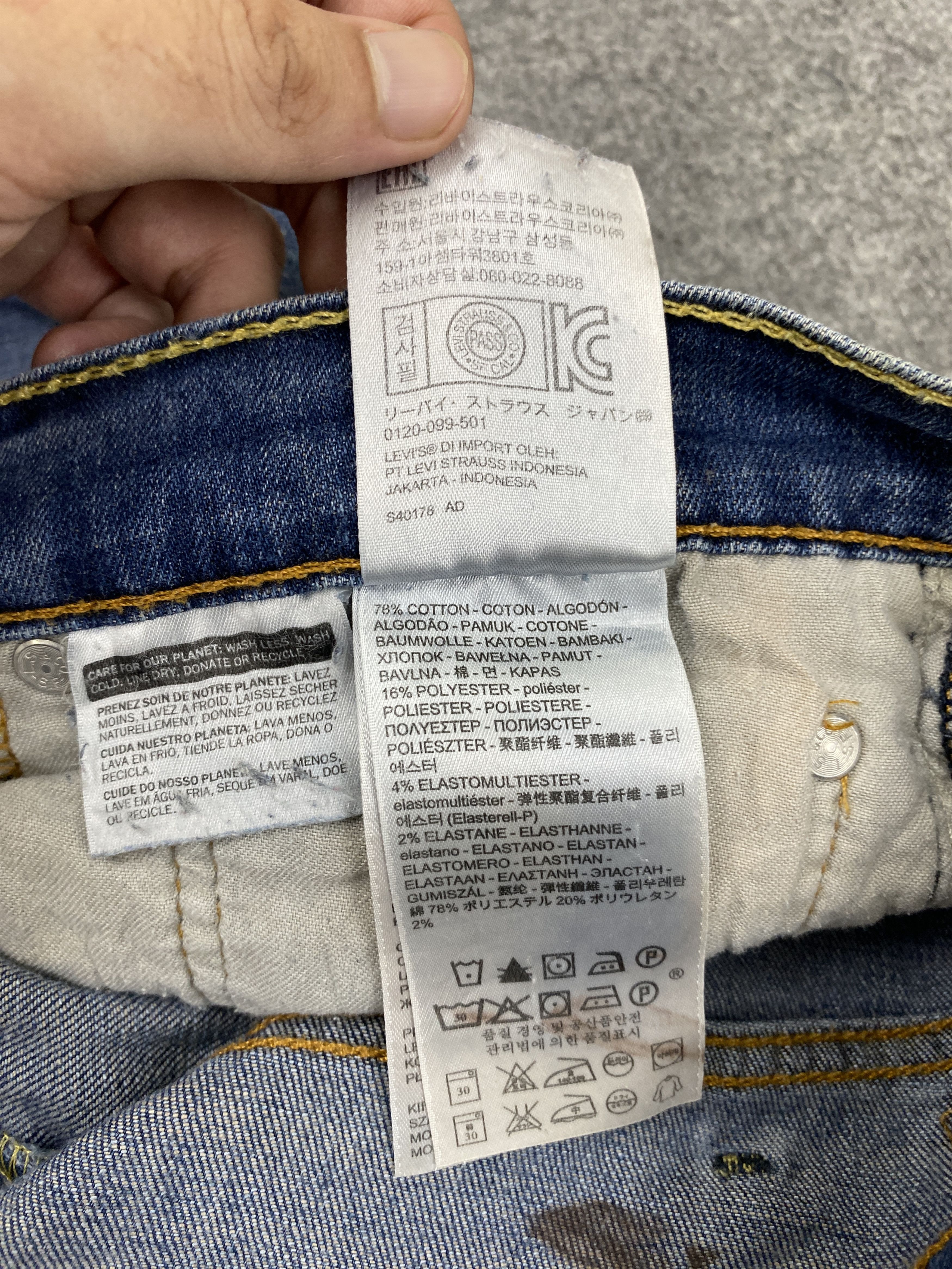 Levi's Vintage Levis 527 Flared Bootcut Faded Blue Jeans Size US 41 - 8 Thumbnail