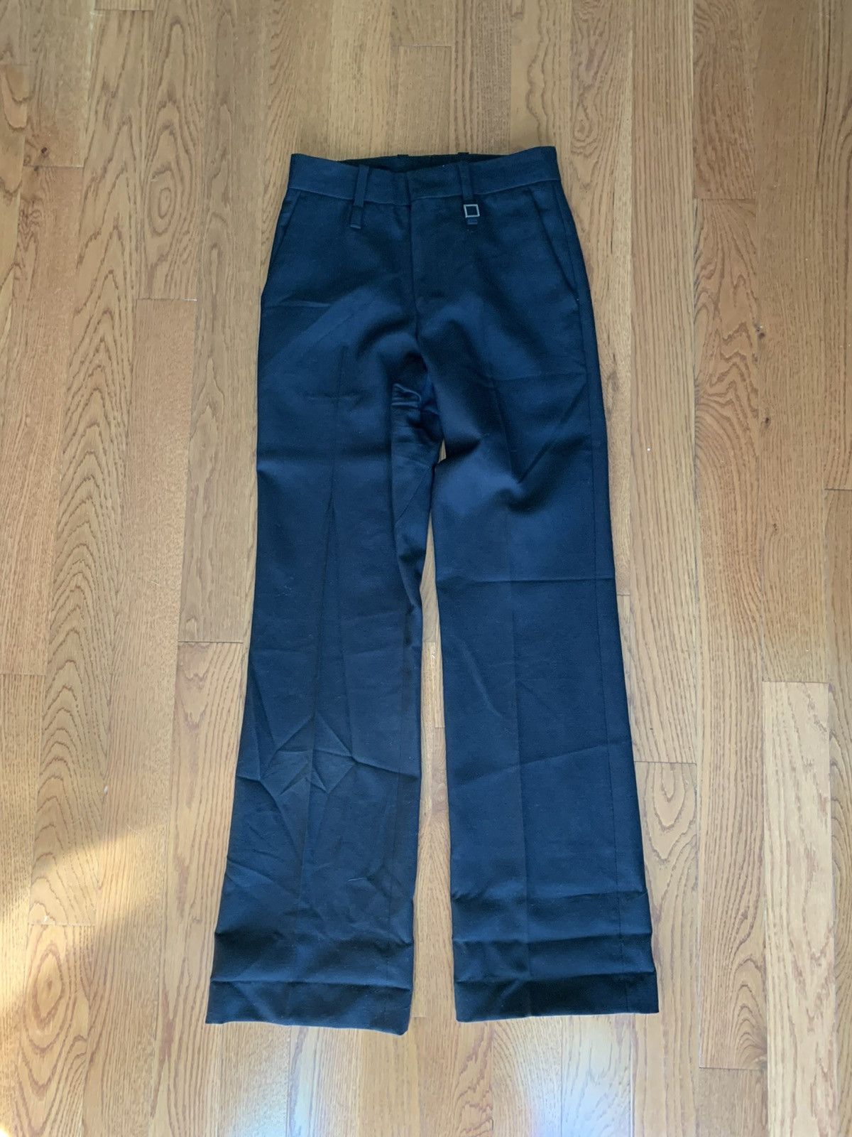 Wooyoungmi Wooyoungmi Black Long Straight Trousers Size US 44 / EU 60 - 1 Thumbnail