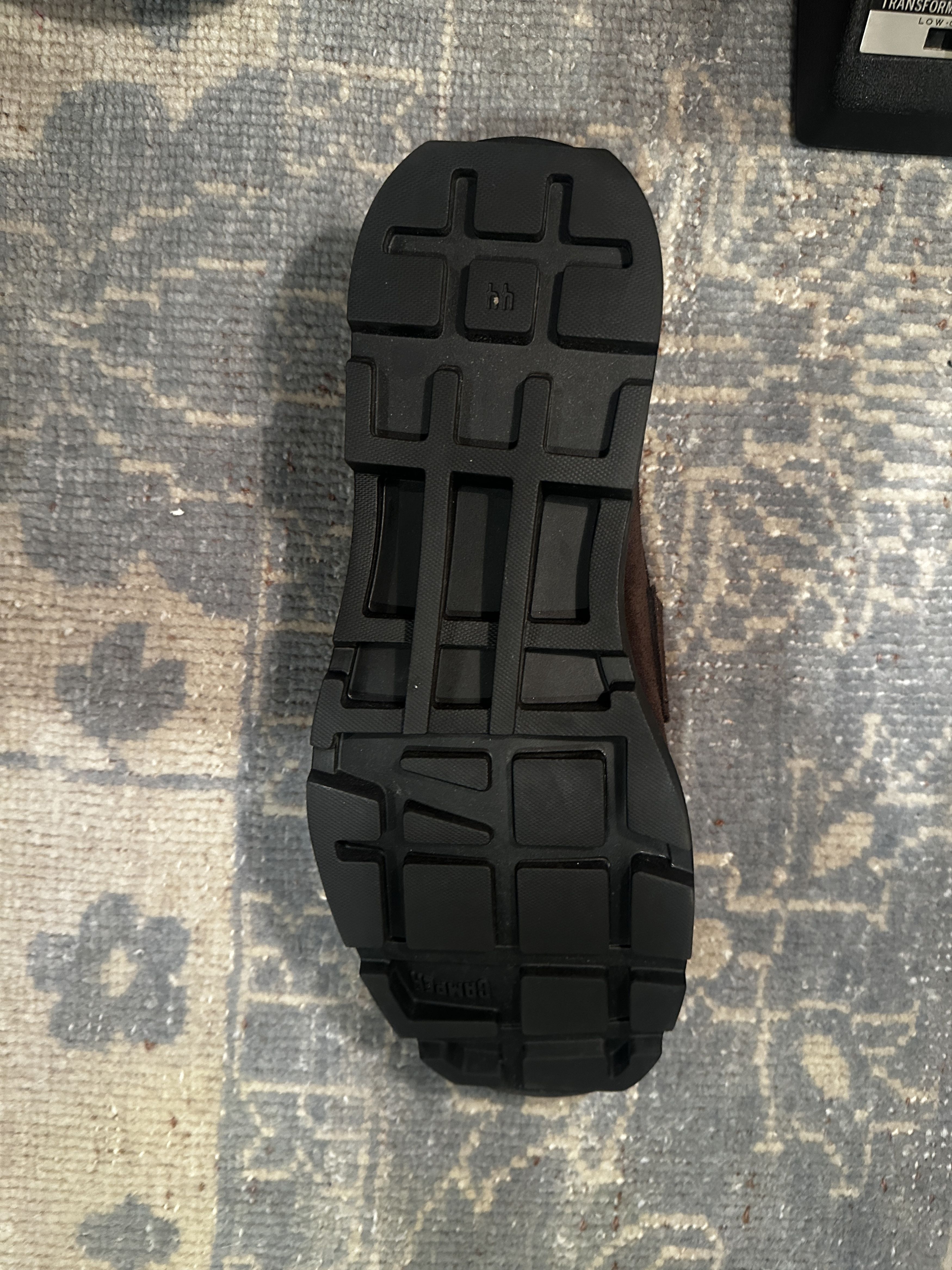 Camper Brown suede penny loafers w/ toe caps Size US 11.5 / EU 44-45 - 7 Thumbnail