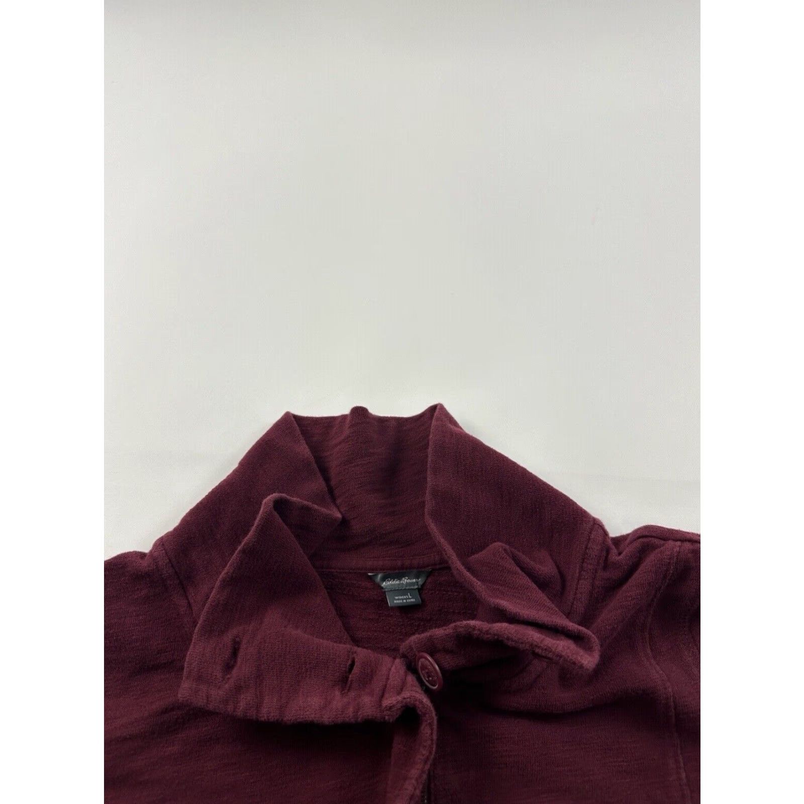 Eddie Bauer Eddie Bauer Jacket Womens Large Red Zip Up Pockets Comfortable Cotton Regular Size L Size L / US 10 / IT 46 - 5 Thumbnail