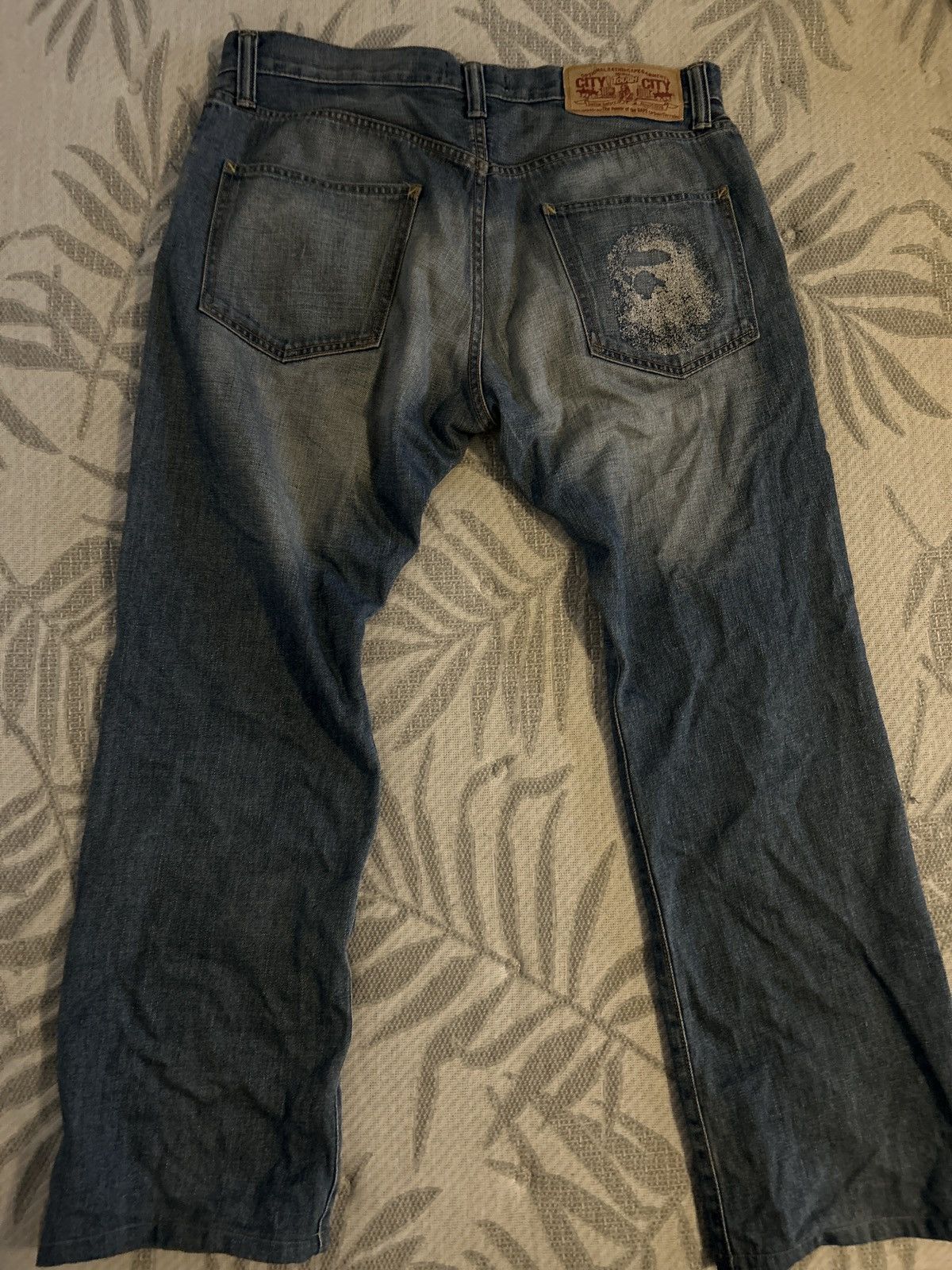 Bape 2000s Nigo Era Jeans Size US 32 / EU 48 - 1 Thumbnail