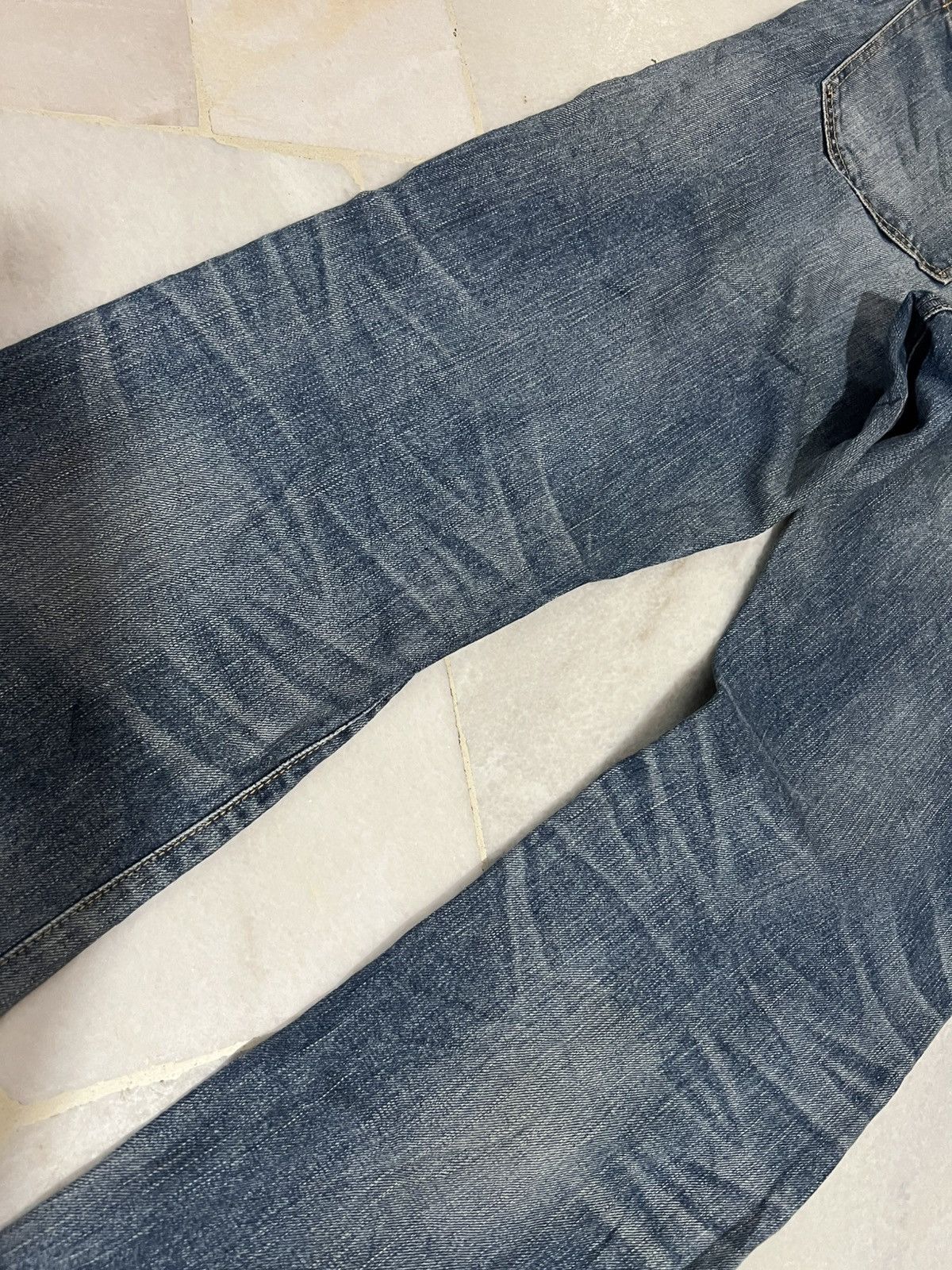 If Six Was Nine × Le Grande Bleu (L.G.B.) × Seditionaries 🌈Flare Japanese Back Number Distressed Jean Ripped Size US 34 / EU 50 - 13 Thumbnail
