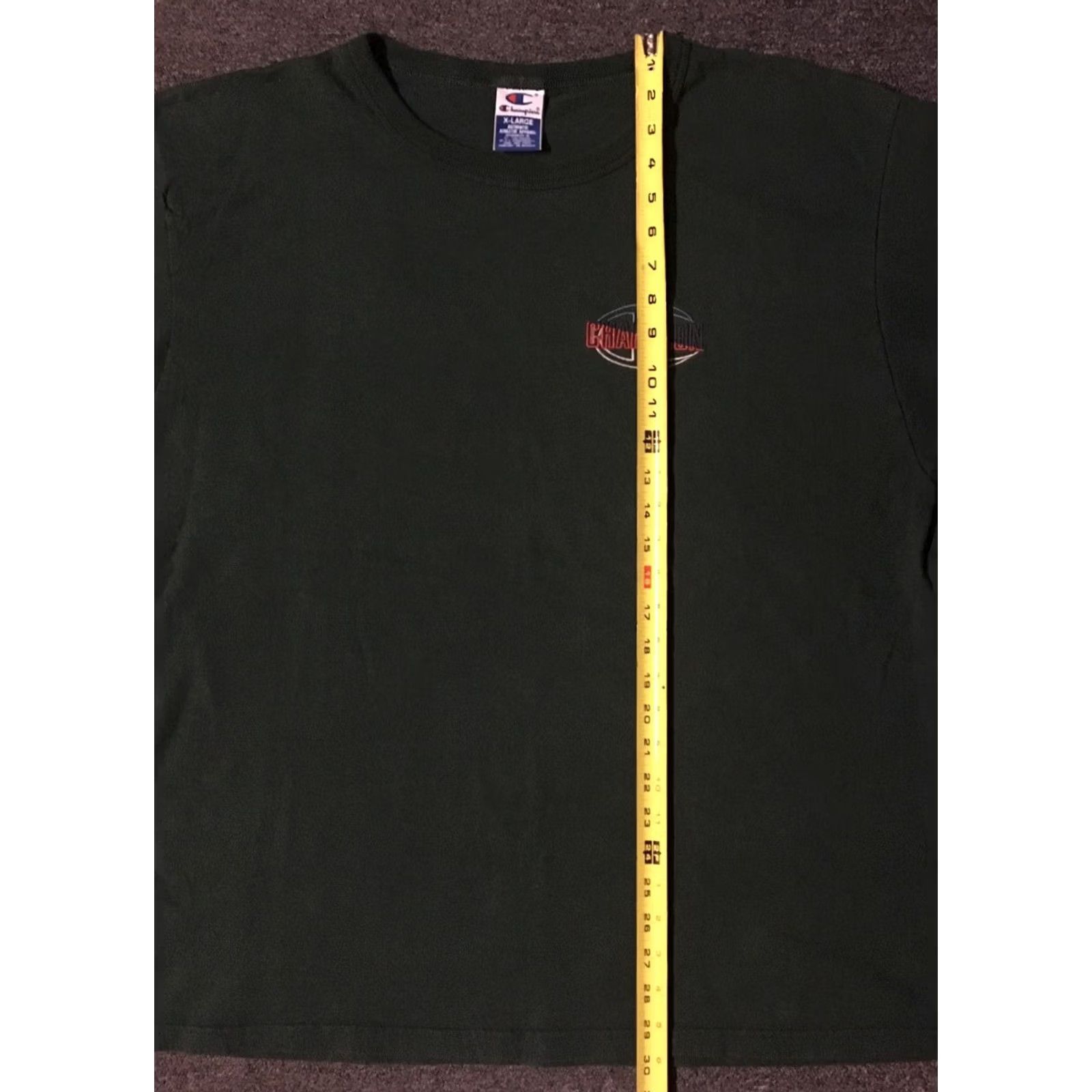 Champion VINTAGE Champion Shirt Mens XL Green Vtg 90s Logo Basketball Athletic Hip Hop USA Grunge Track Size US XL / EU 56 / 4 - 6 Thumbnail
