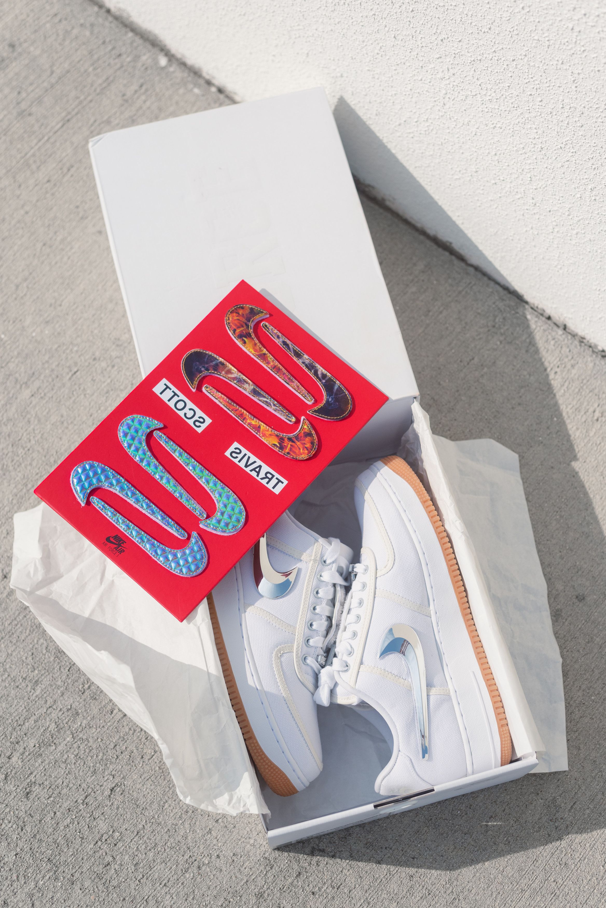 Nike × Travis Scott Nike Travis Scott Air Force 1 (AF100) Size US 9.5 / EU 42-43 - 1 Thumbnail