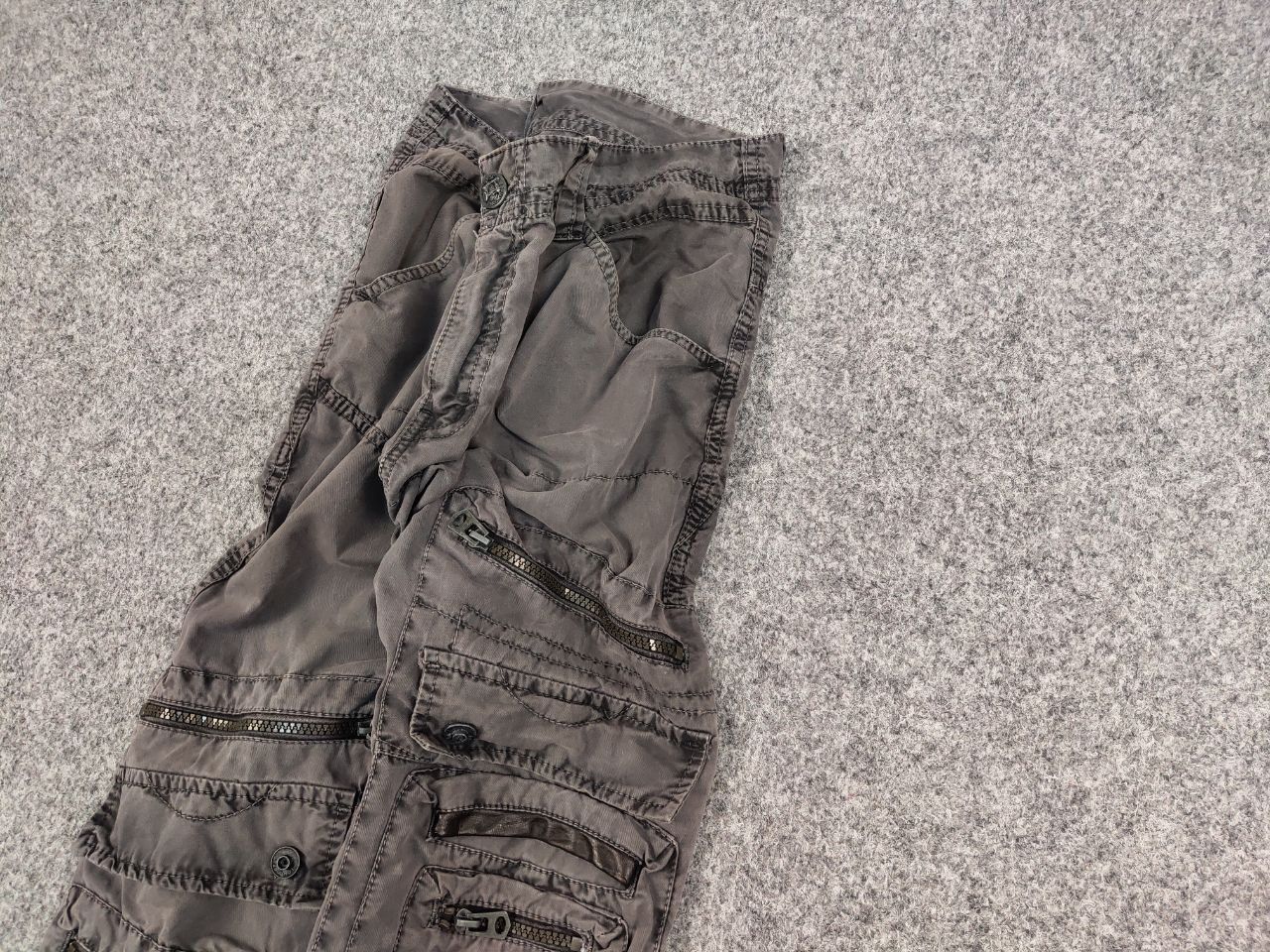 Hysteric Glamour Vintage if six was nine Style Y2K Faded Baggy Cargo Pants Size US 32 / EU 48 - 4 Thumbnail