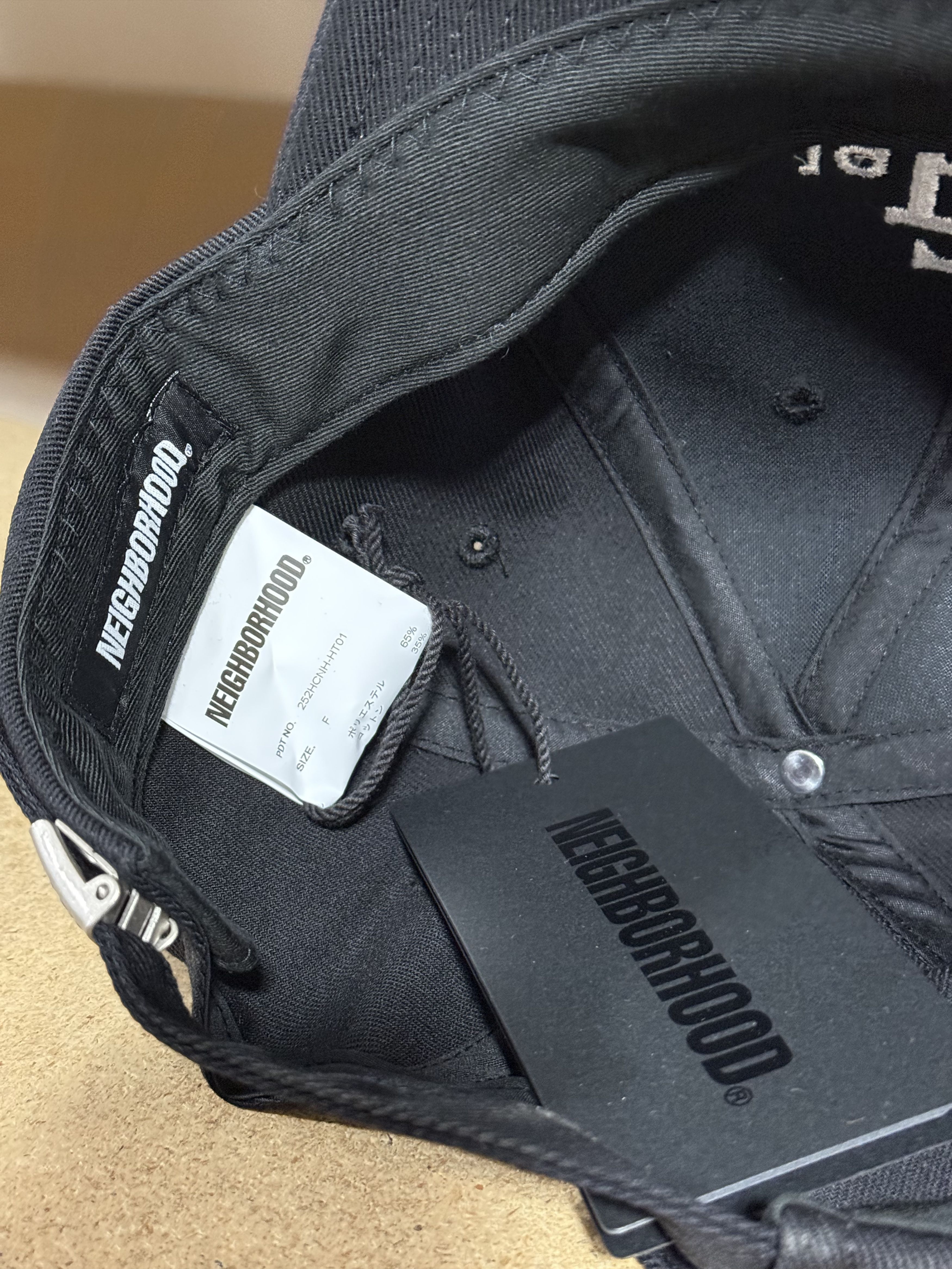 Neighborhood Neighborhood Baseball Cap-1 'Black' Size ONE SIZE - 3 Thumbnail