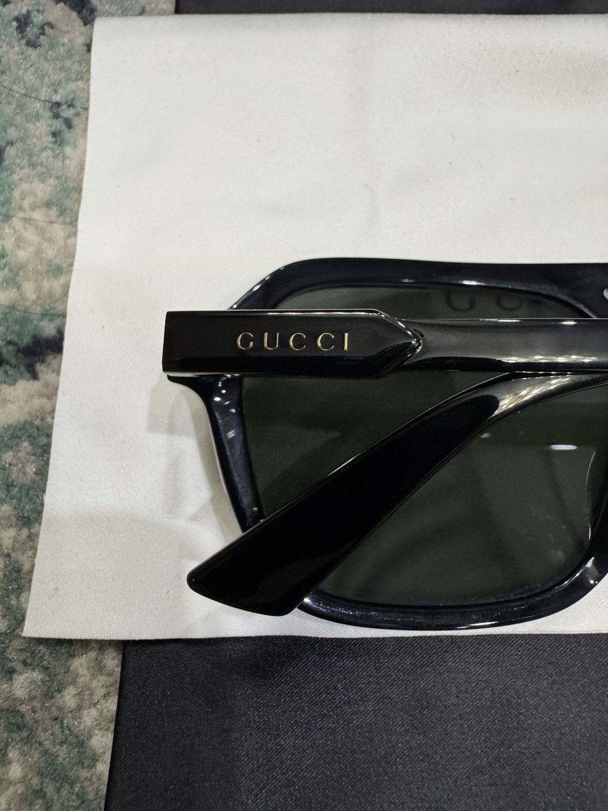 Gucci GUCCI GG1823SA RECTANGLE SUNGLASSES Size ONE SIZE - 5 Thumbnail