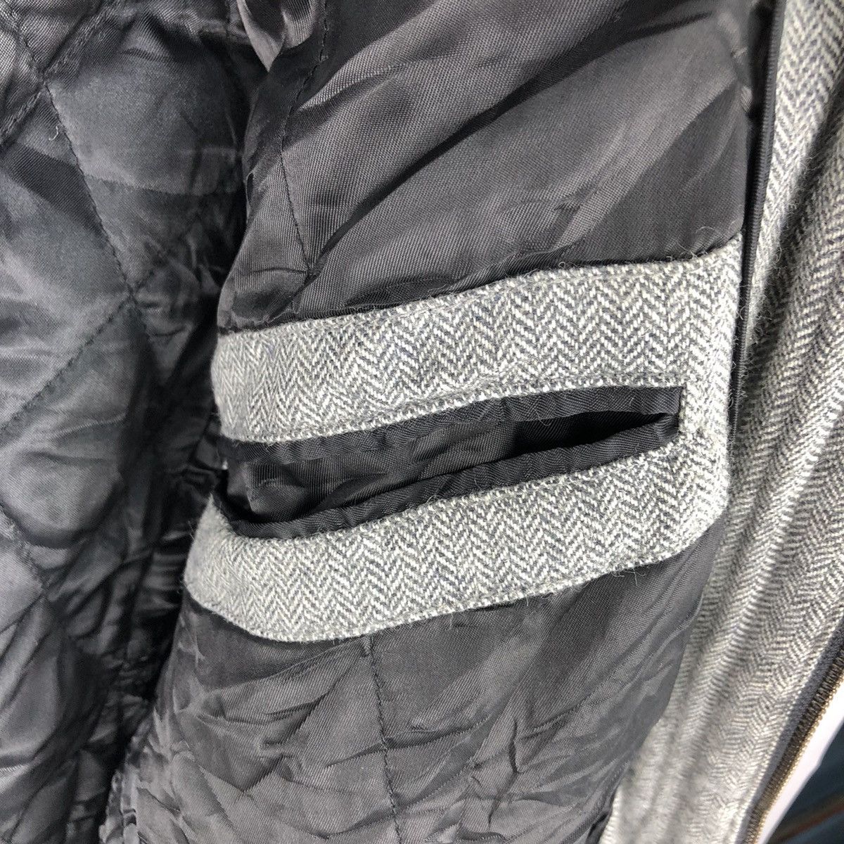 Banana Republic Banana Republic Harringbone Puffer Jacket Buckle Collar Size US S / EU 44-46 / 1 - 11 Thumbnail