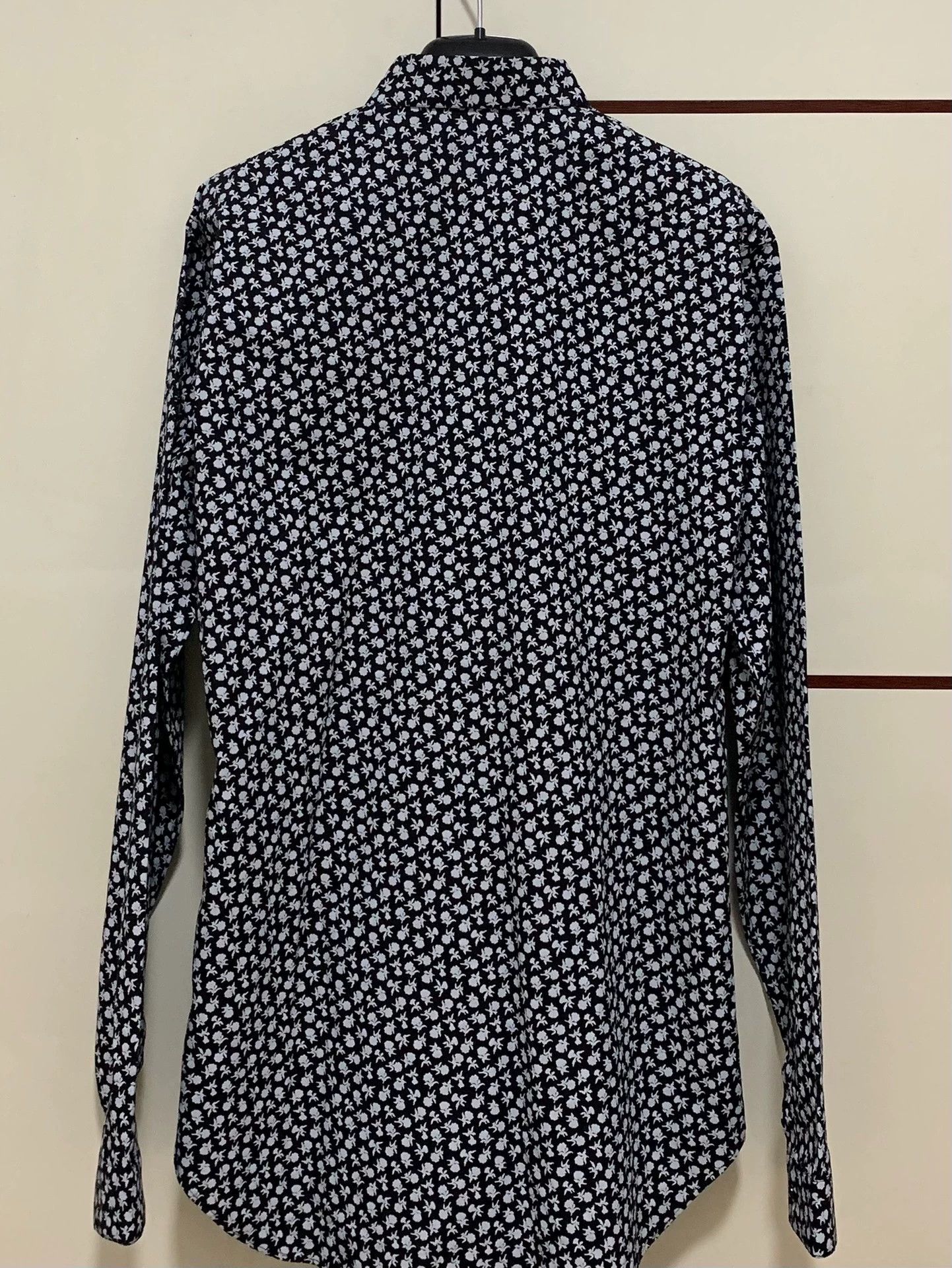 Dior Dior Homme 16FW Roses All Over Print Shirt 39 Size US M / EU 48-50 / 2 - 2 Thumbnail