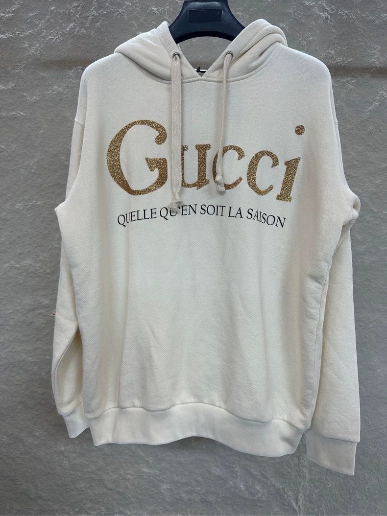 Gucci Gucci Hoodie with Logo Print for Women-2506 Size US S / EU 44-46 / 1 - 1 Thumbnail
