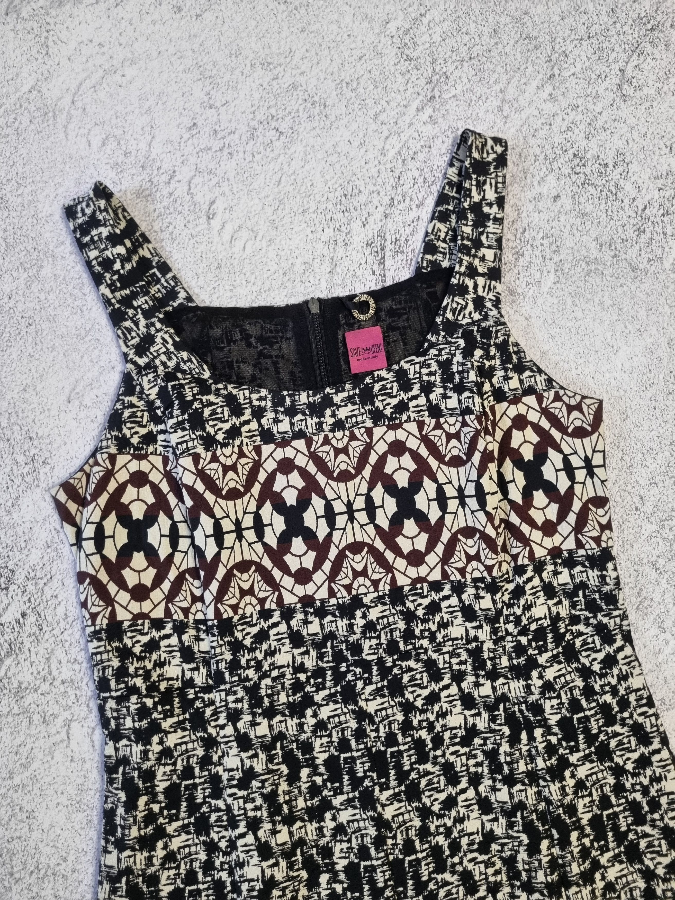 Hysteric Glamour Save The Queen Italy Sleeveless Midi Dress Size L / US 10 / IT 46 - 3 Thumbnail